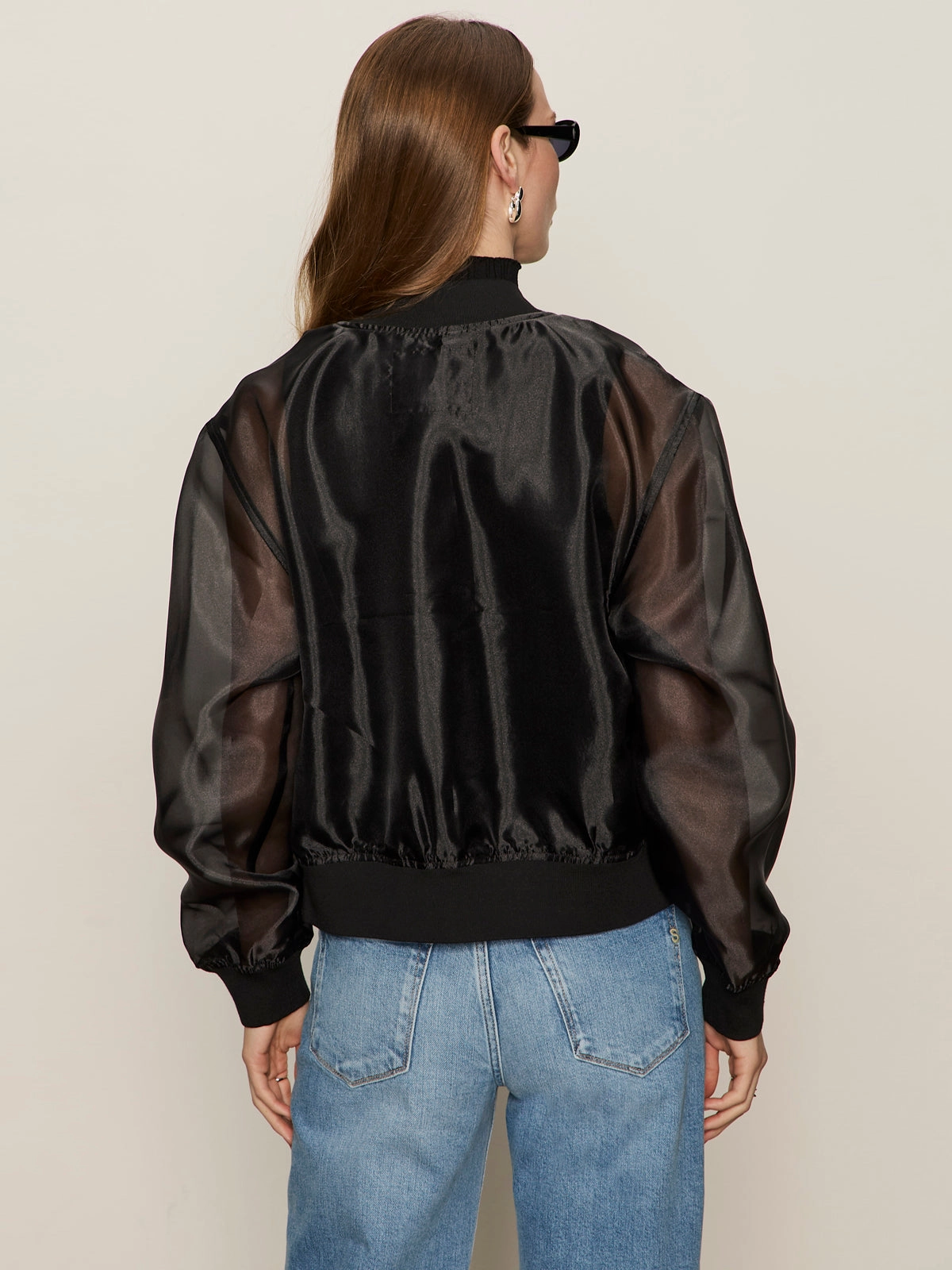 Shane Organza Bomber Black Plush comfort