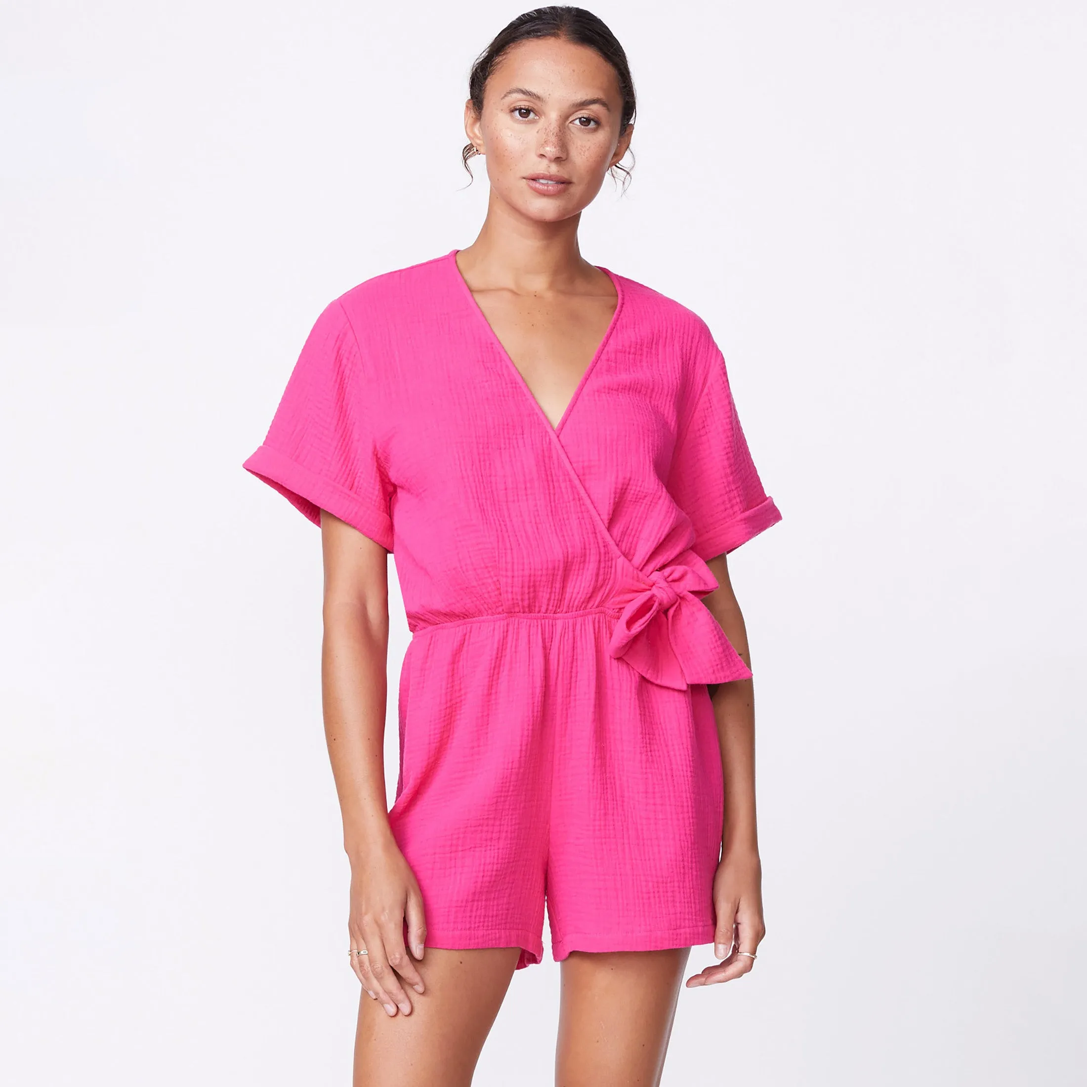 Fair trade Gauze Wrap Romper
