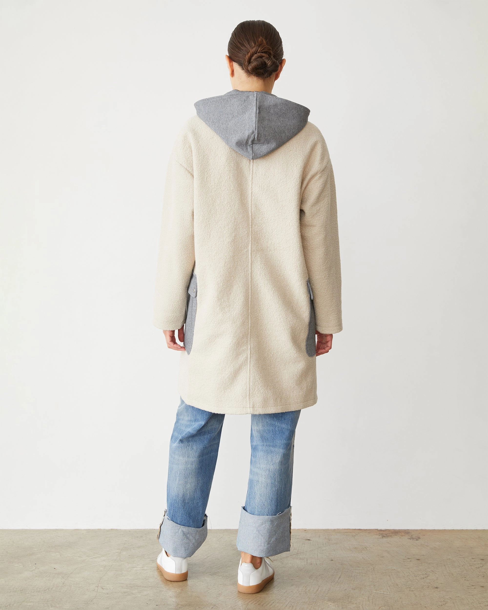 Sherpa Hooded Jacket Bold Statement