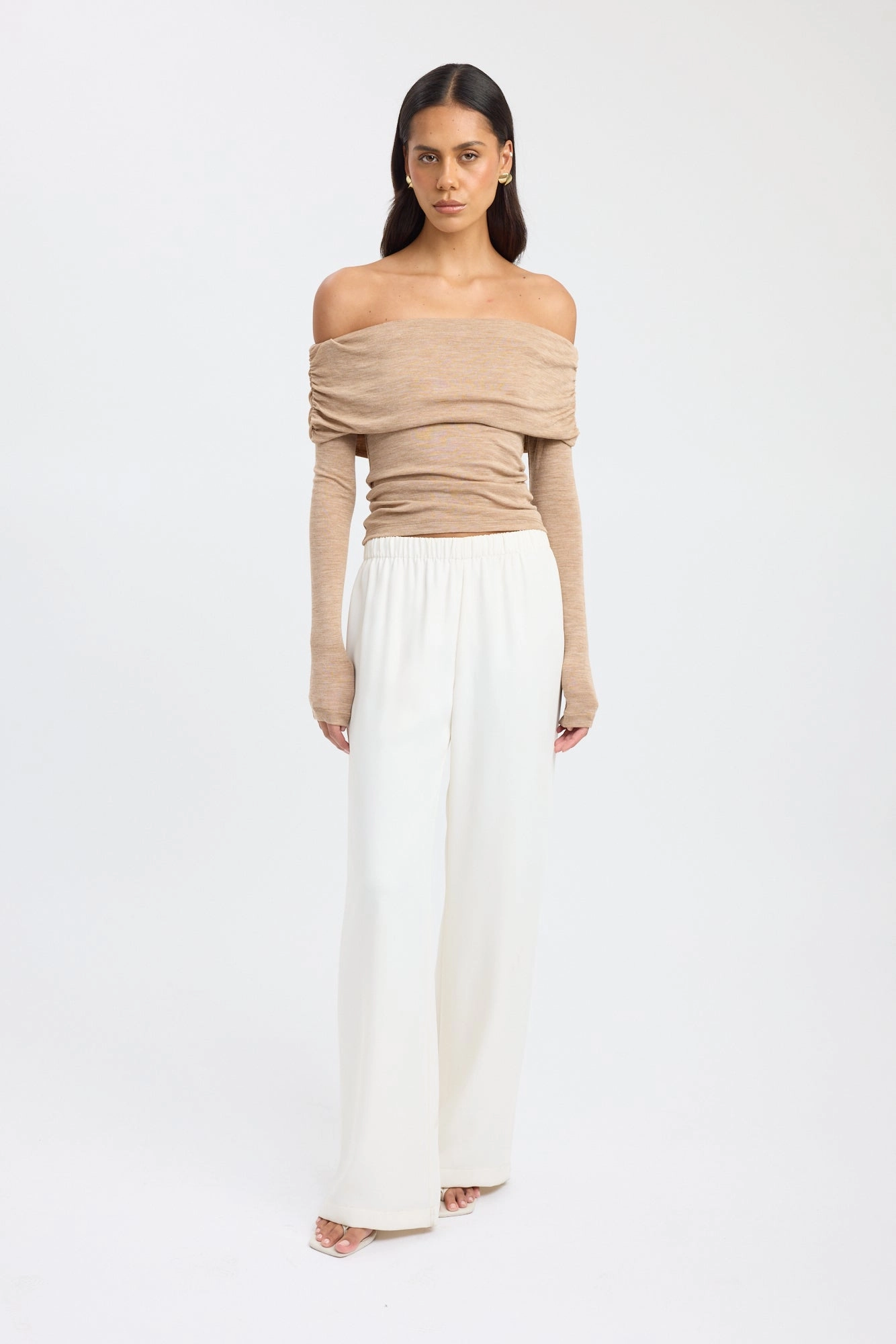 Shiloh Fold Top embroidered decoration