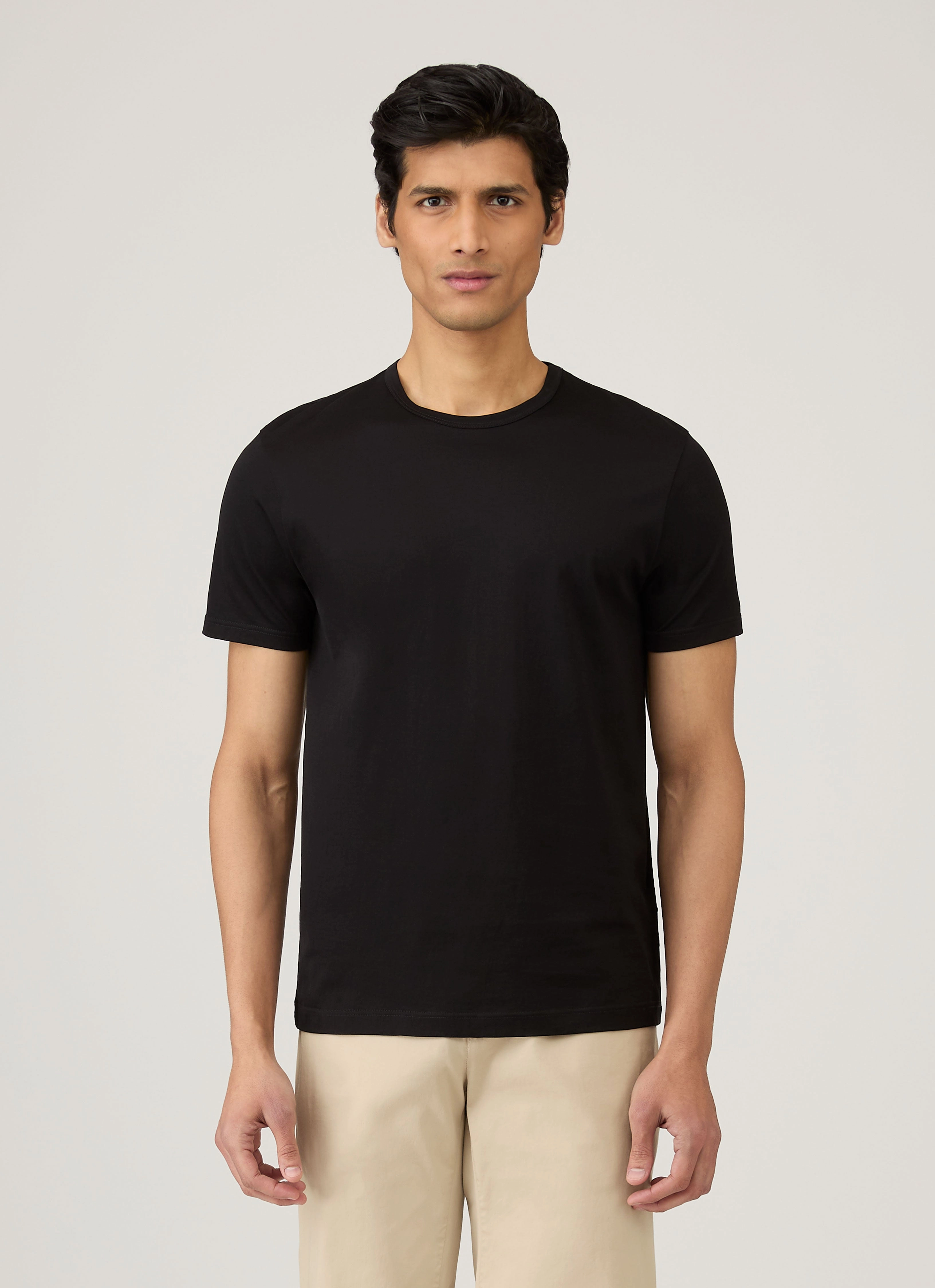 Signature Flow Men's Classic T-shirt in Black