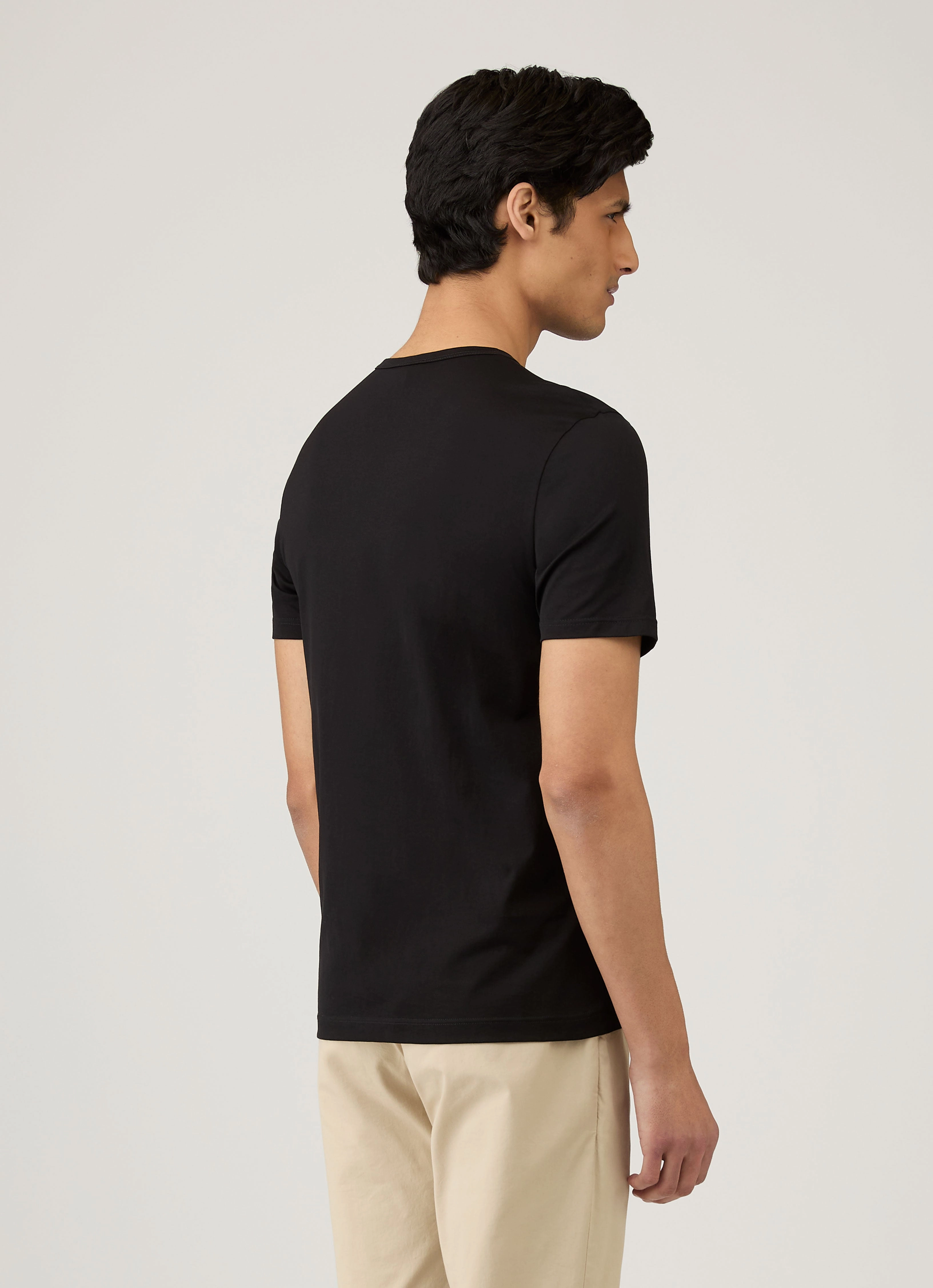 Signature Flow Men's Classic T-shirt in Black