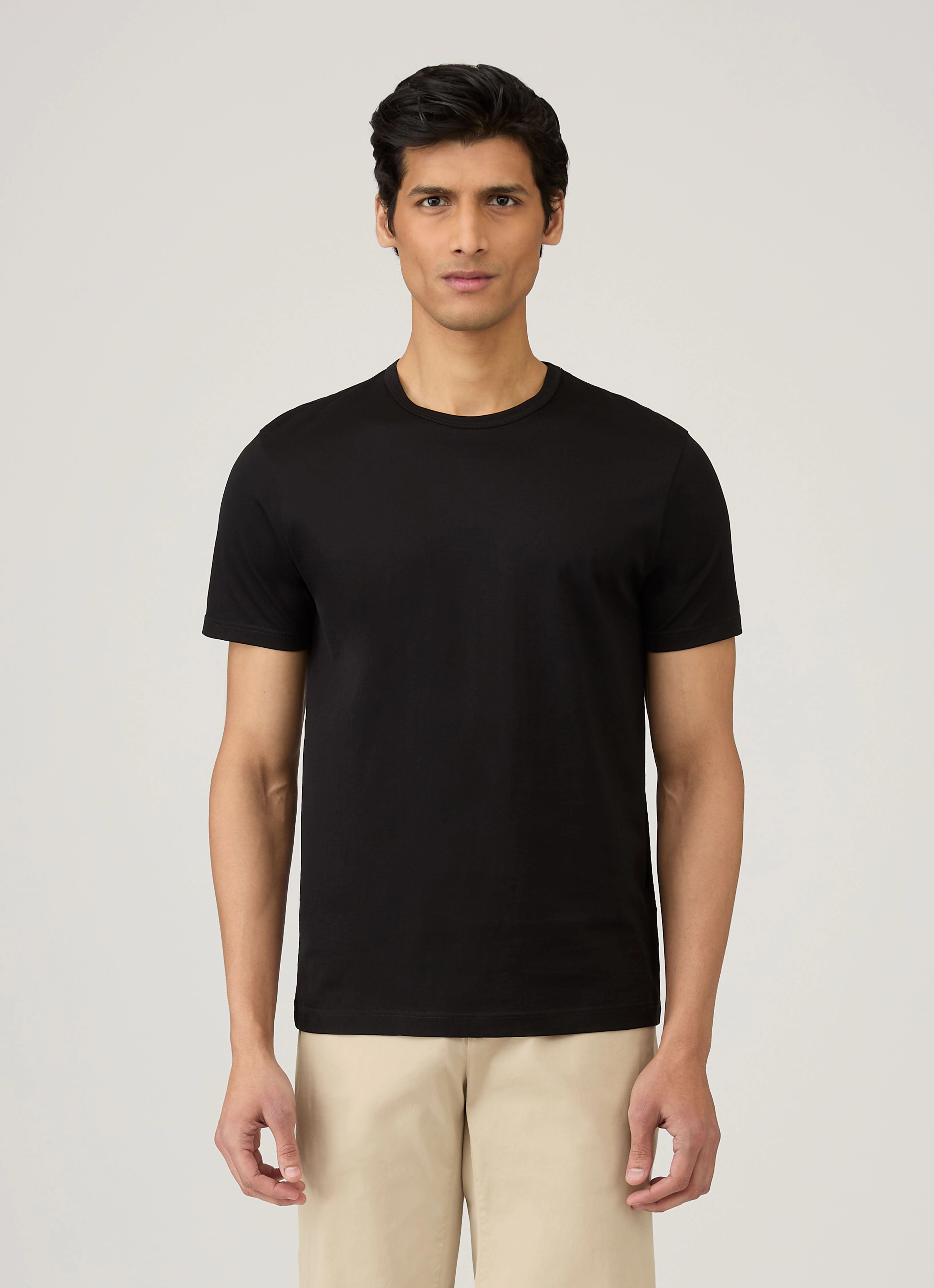 Signature Flow Men's Classic T-shirt in Black