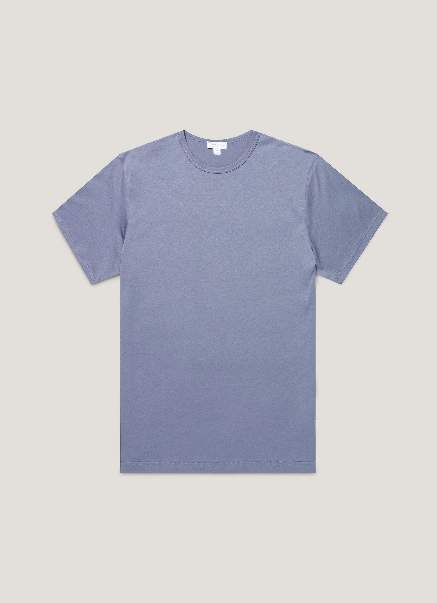 Men's Classic T-shirt in Selvedge Blue Lightweight easy-care top