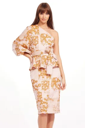 Trendy casual event dress Forest trail Zsasca Dress - Cameo Bloom