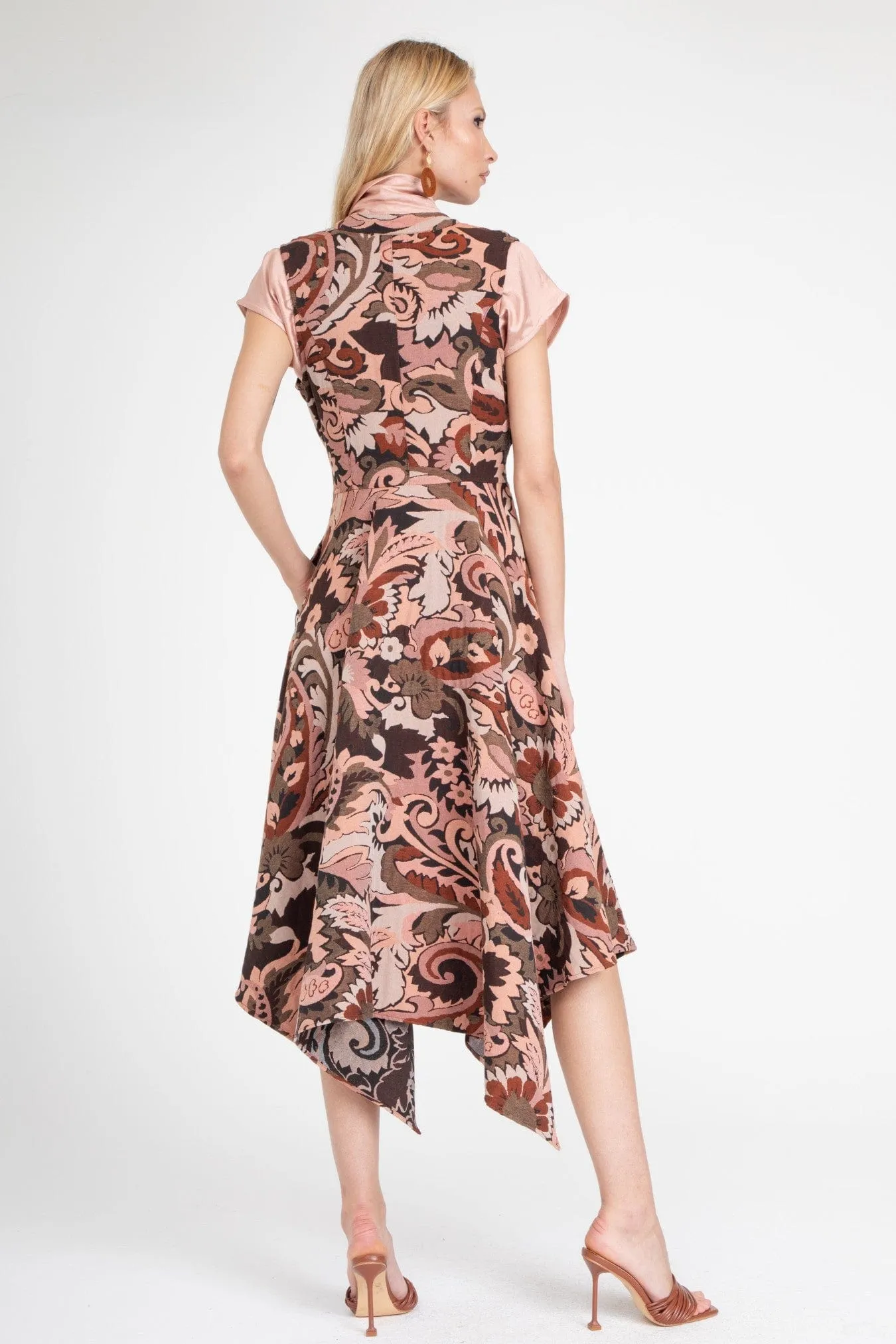 Singha Vest  Henna Paisley Casual Chic Wear