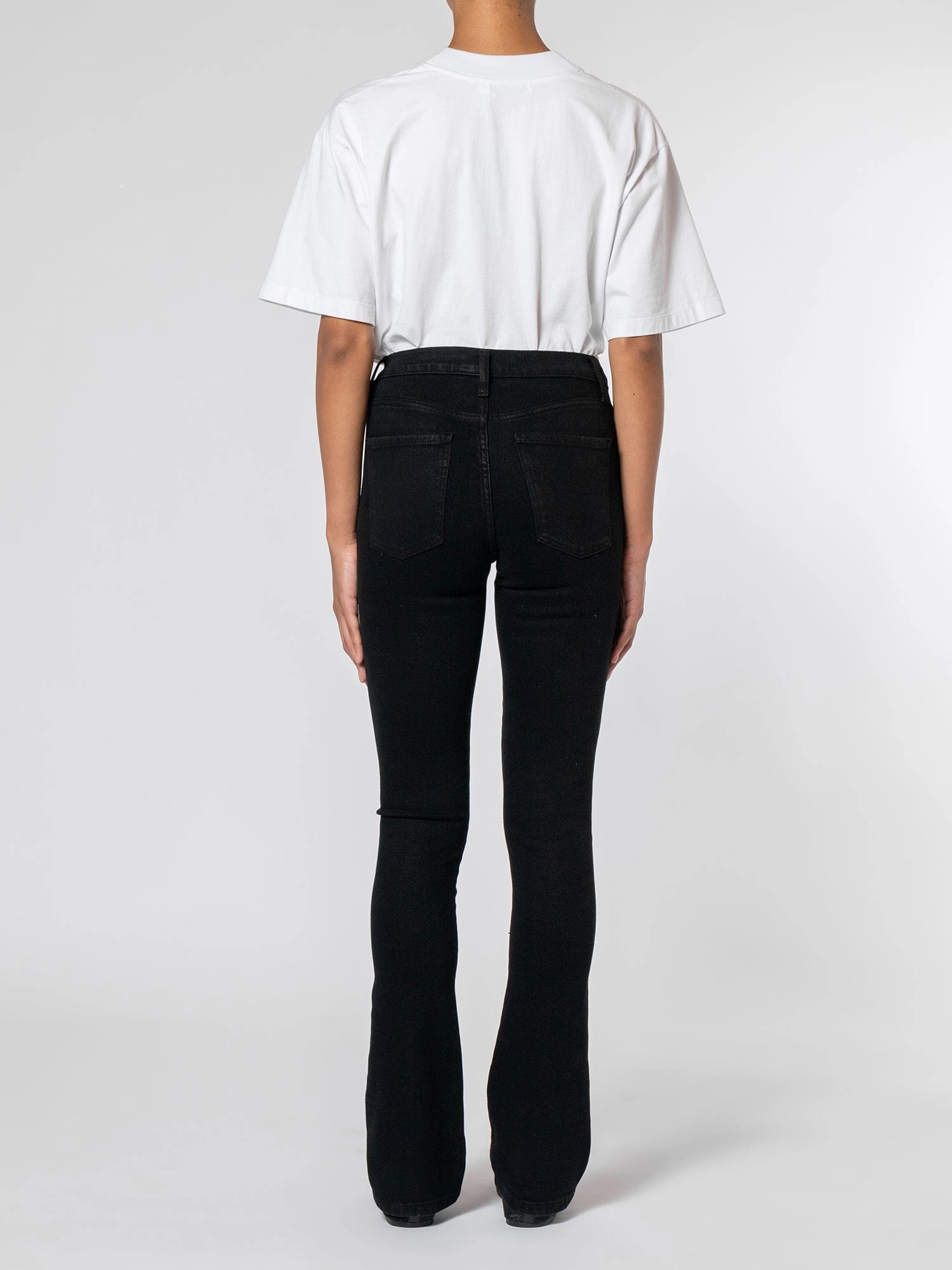 Skinny Boot Pure Black Chic Twist