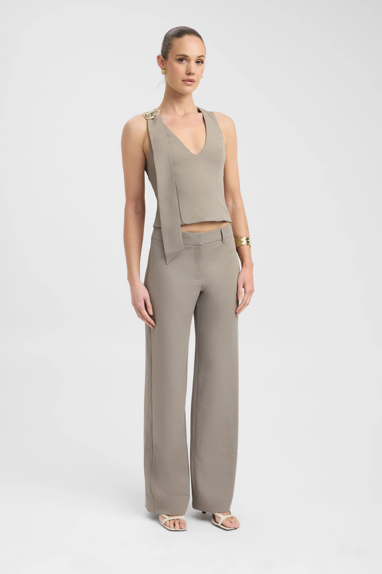 Skinny Fit Ariel Low Rise Pant