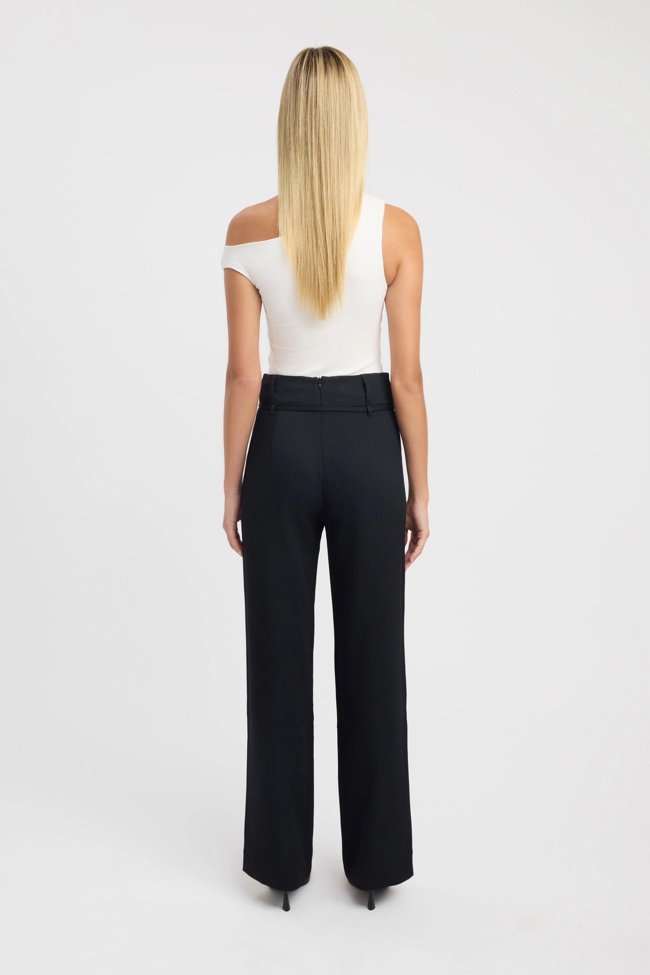 Skinny Fit Oyster Belt Pant