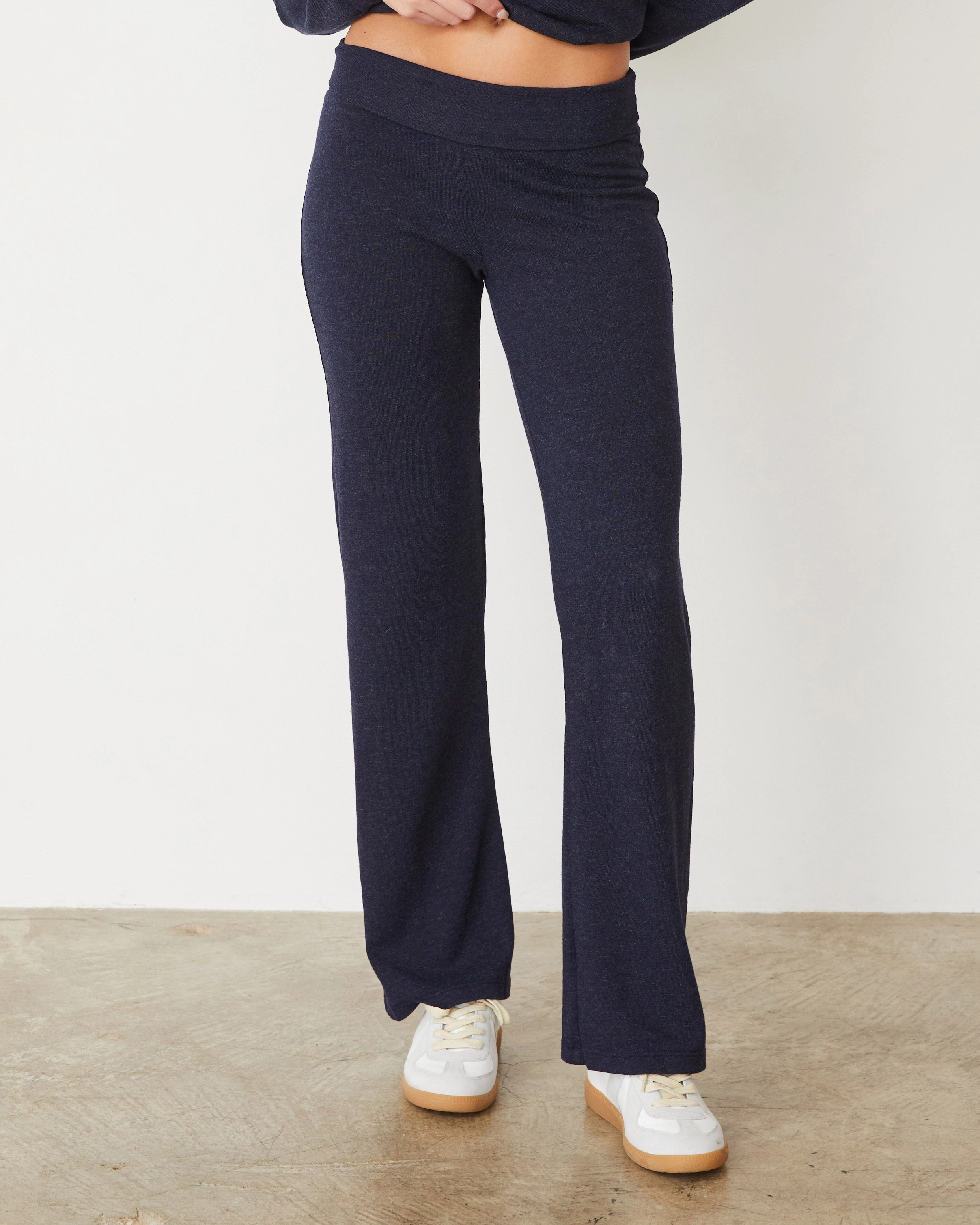 Original Fleece Flare Pant Refined Meeting Classic Twist