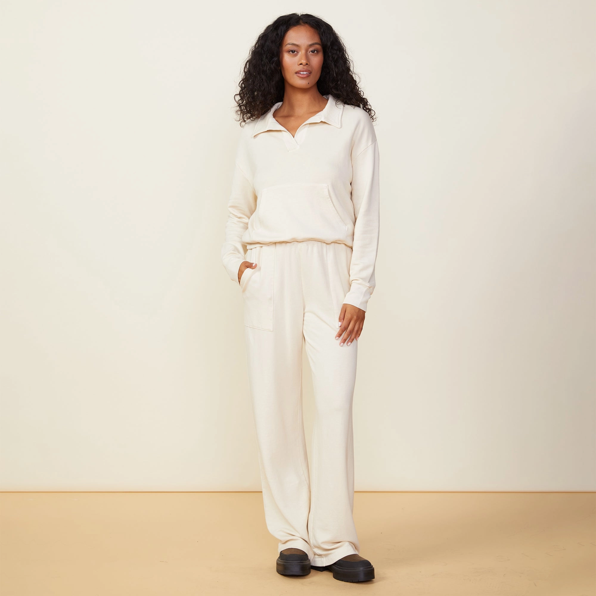 Slim Design Supersoft Fleece Patch Pocket Sweat