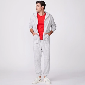 Zip Up Hoody Slim Silhouette Refined chic