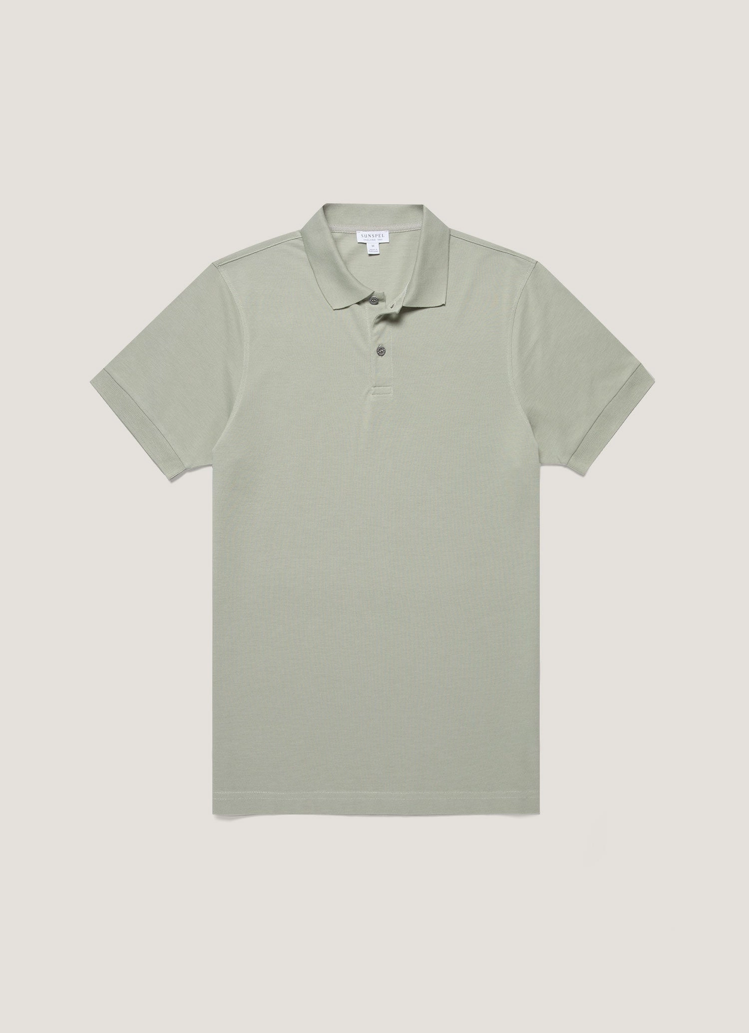 Men's Piqu?? Polo Shirt in Pastel Green Fashion Trend
