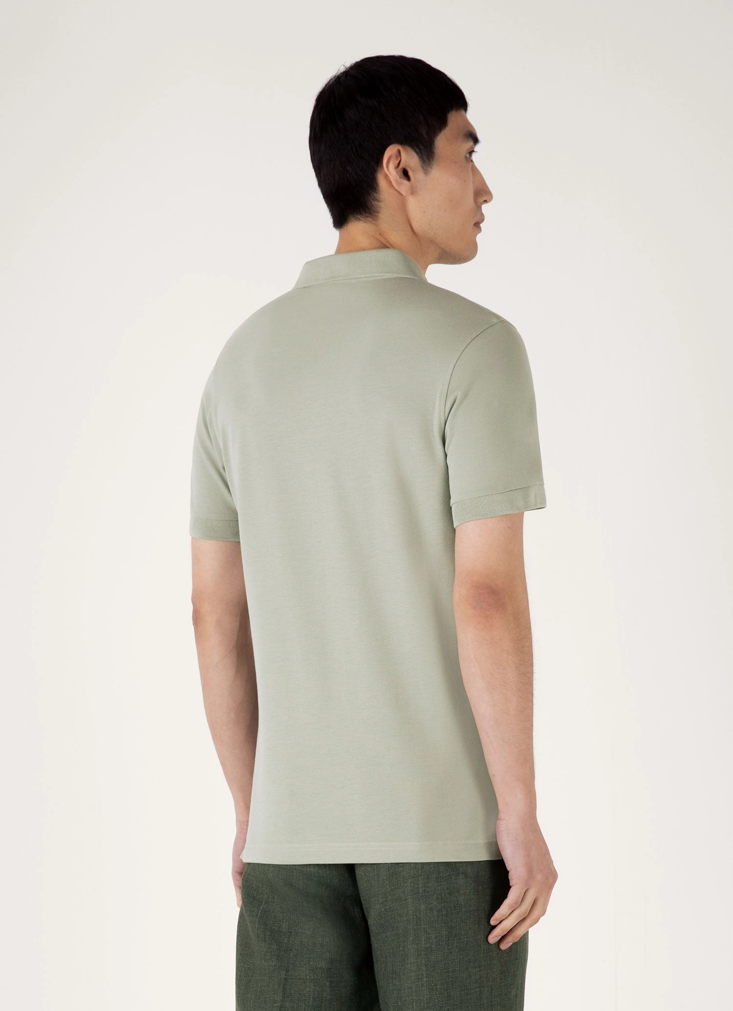 Slim Gear Men's Piqu?? Polo Shirt in Pastel Green