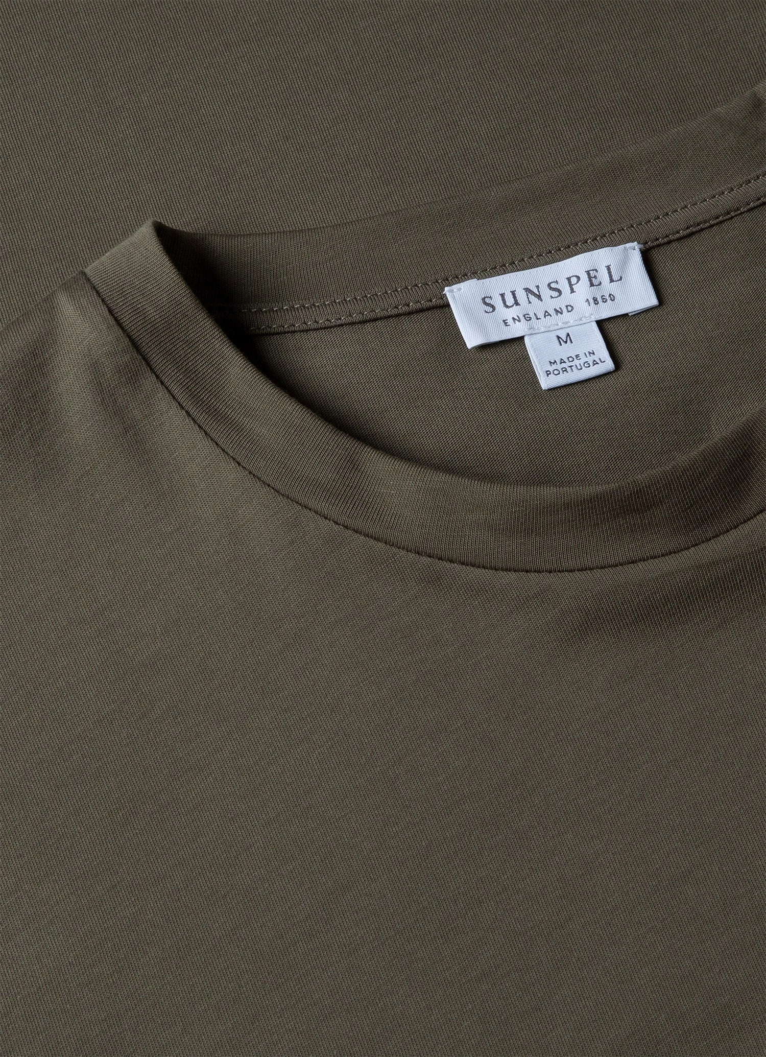 Slim Style Daily Men's Riviera Midweight T?shirt in Khaki