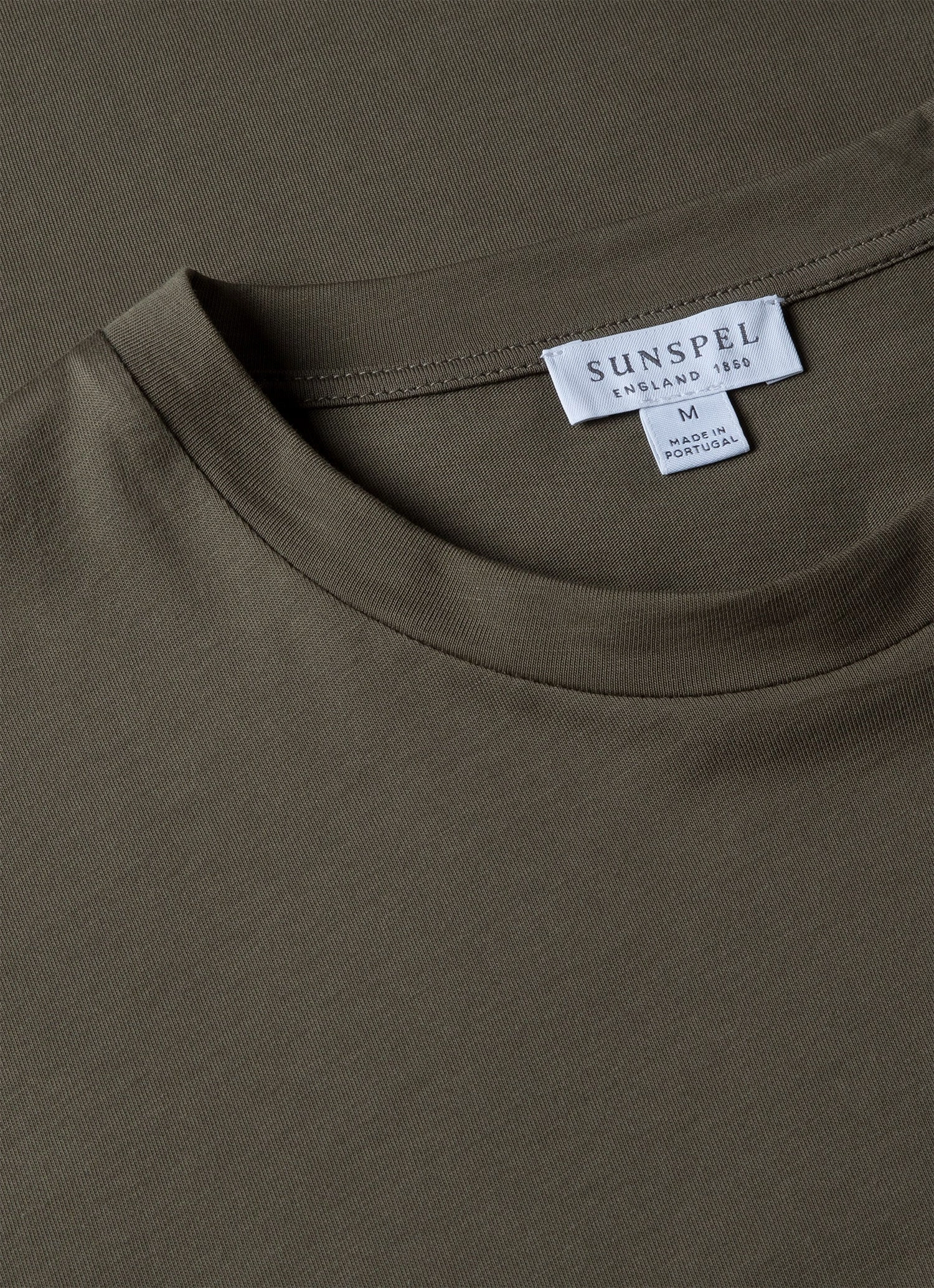 Slim Style Daily Men's Riviera Midweight T?shirt in Khaki