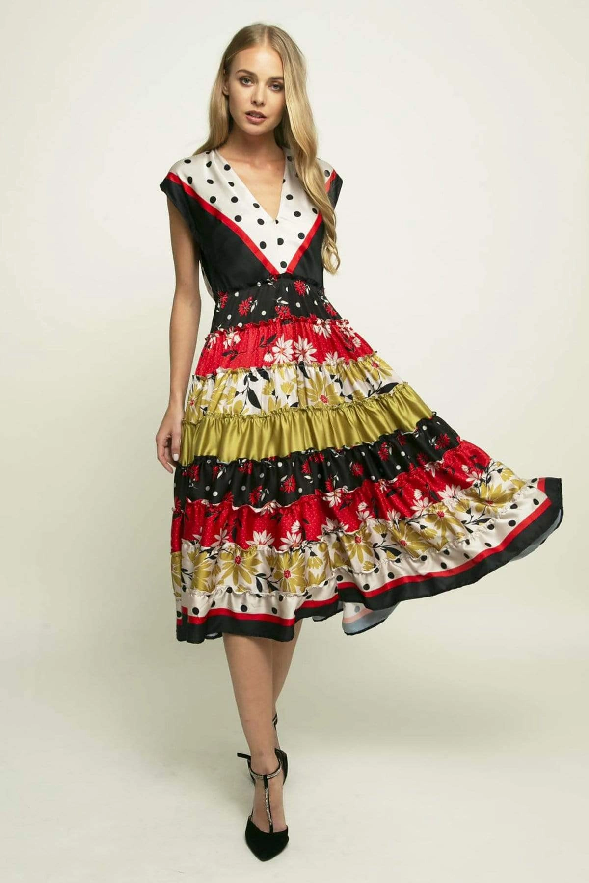 Strata Dress - Dessert Daisy Magic Day Rose Soft