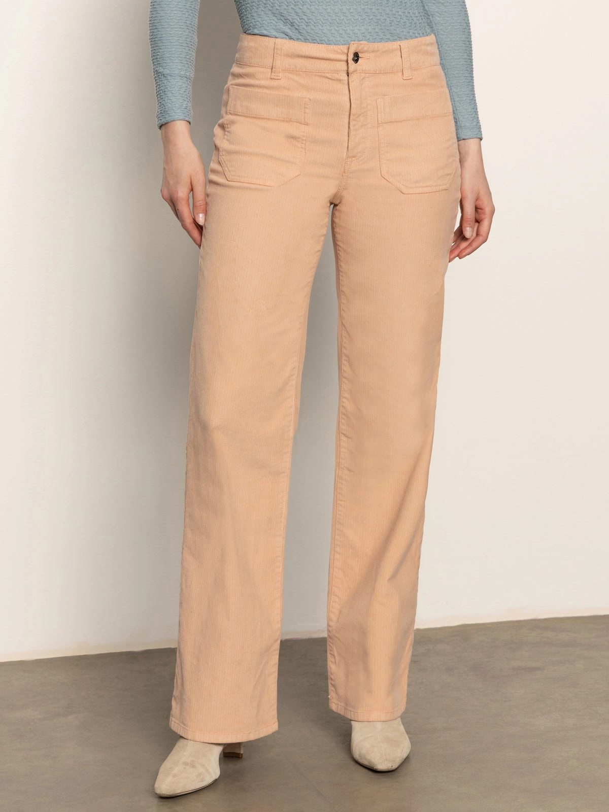 Smart Look Corduroy Marine Pant Dusty Rose