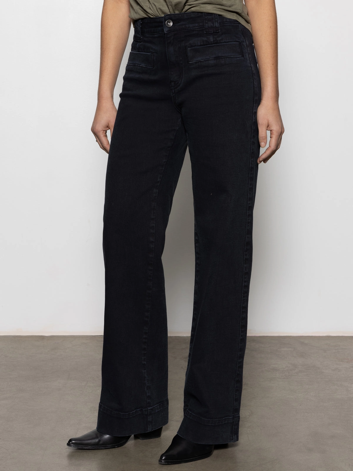 Smart Look Voyage Standard Rise Full Length Pant Black