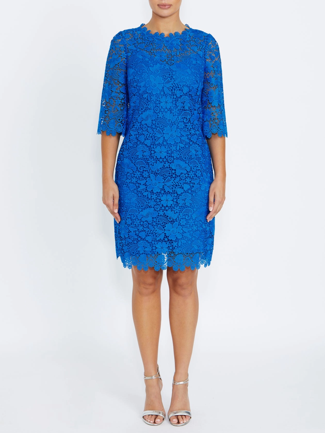 Smart Outfit Haisley Azure Lace Dress
