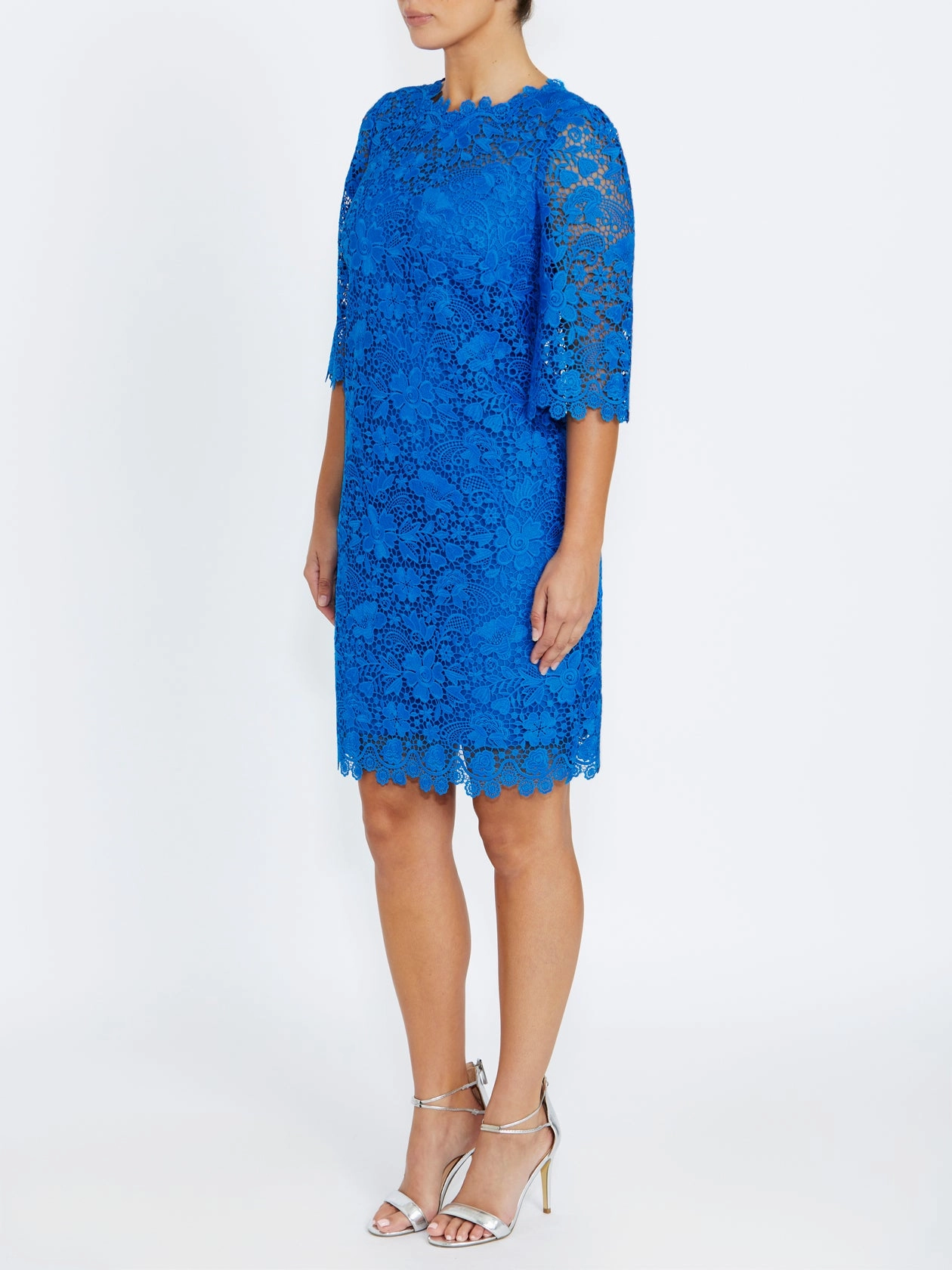 Smart Outfit Haisley Azure Lace Dress