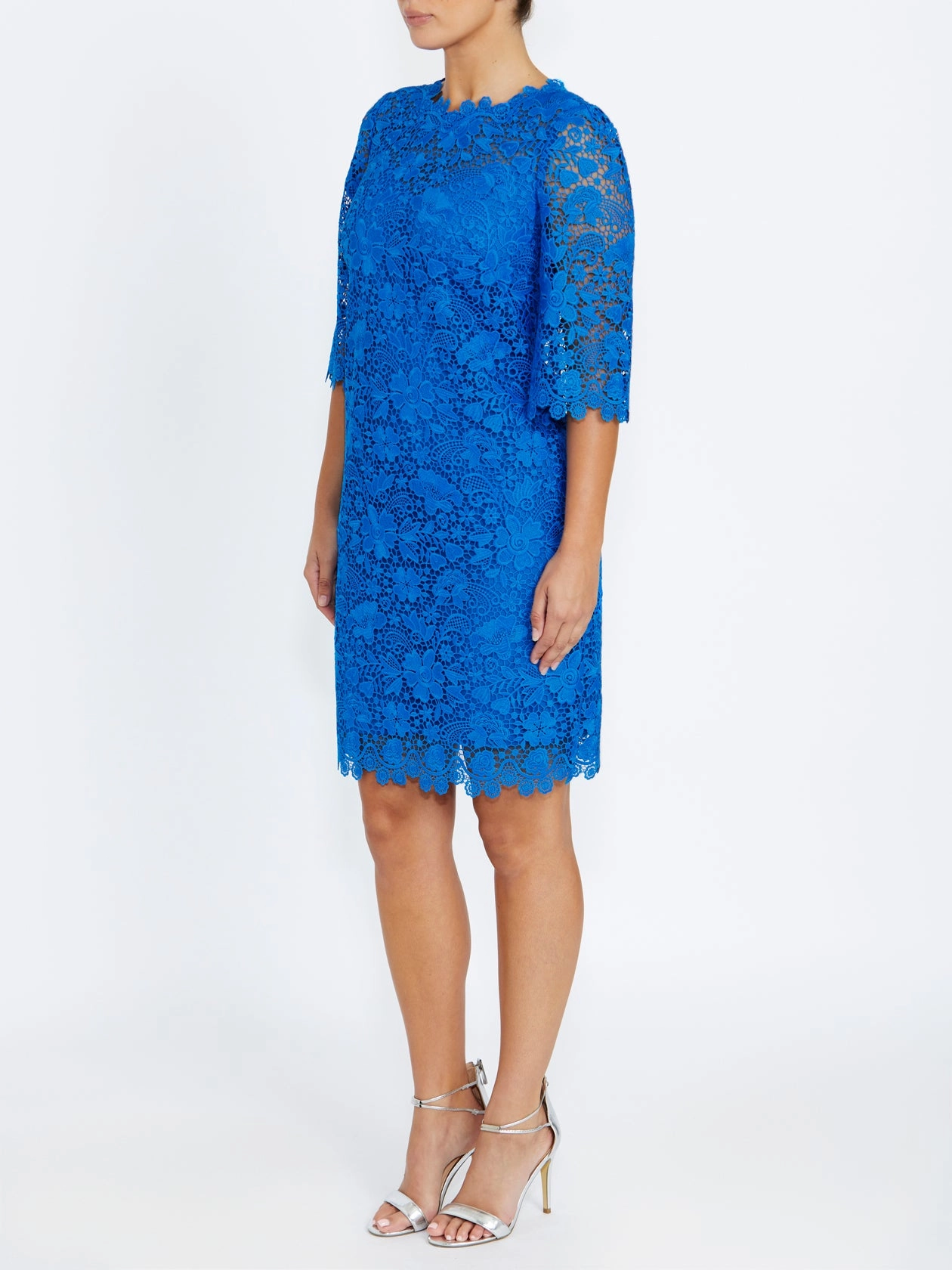 Smart Outfit Haisley Azure Lace Dress