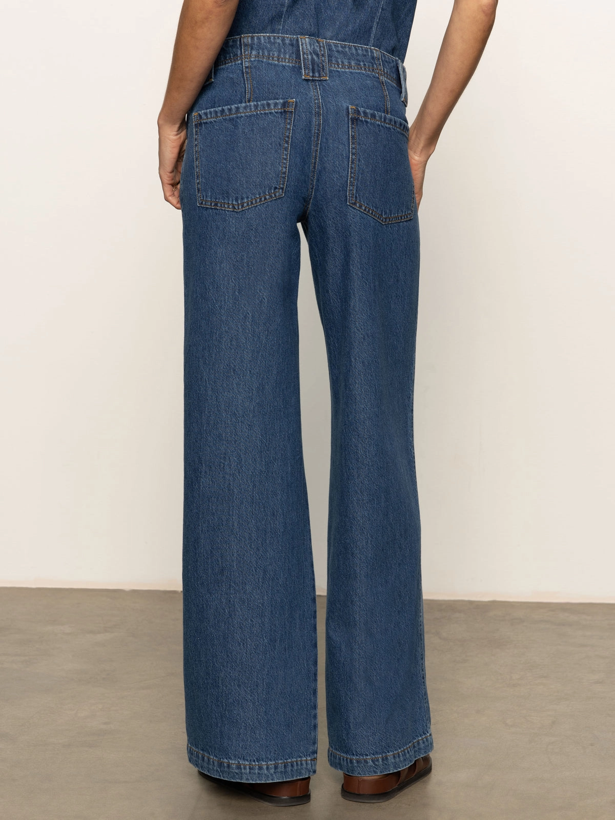 Smart Shape Arden Wide Leg Jeans Perfect Storm