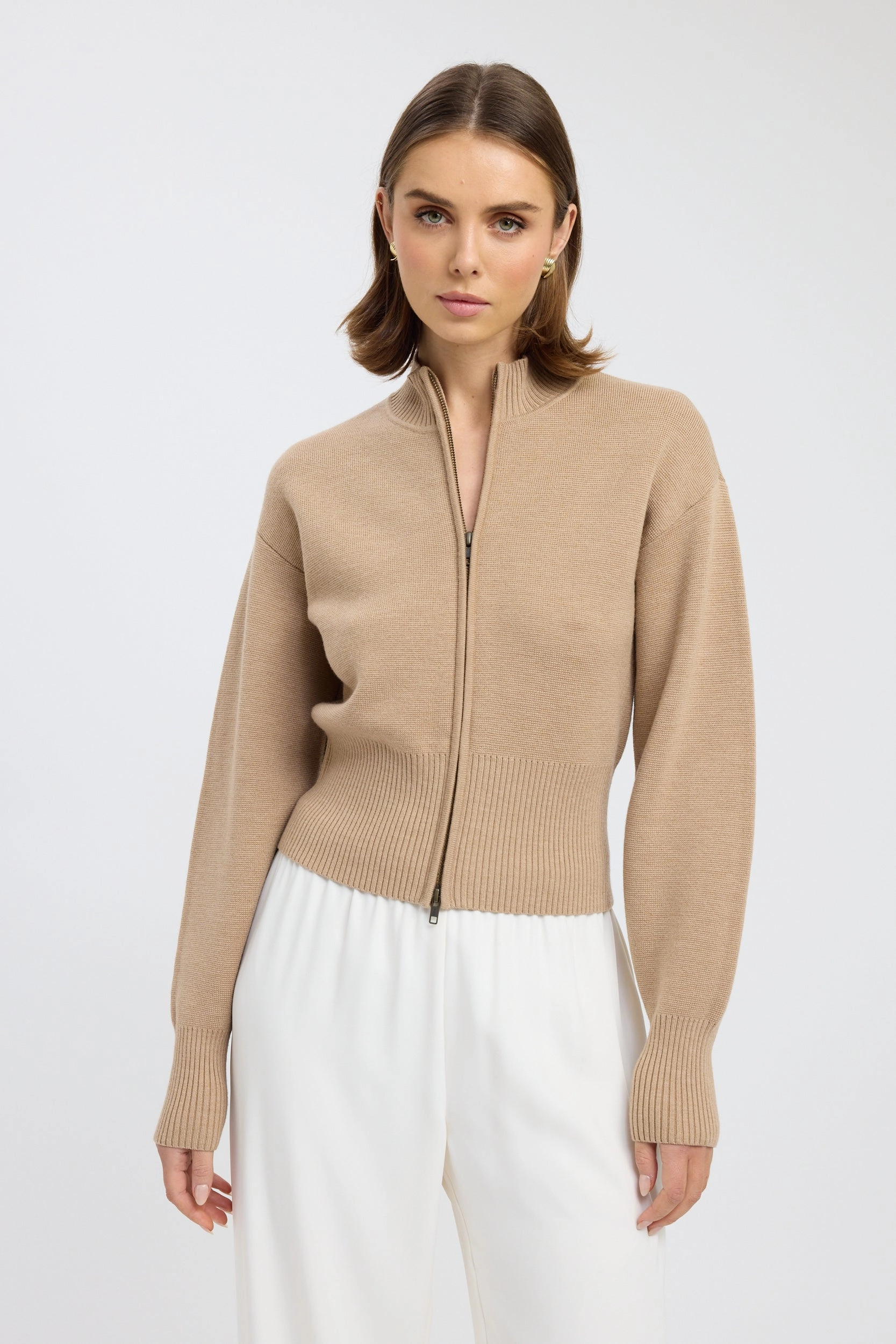 Snug Knit Dalton Zip Cardigan