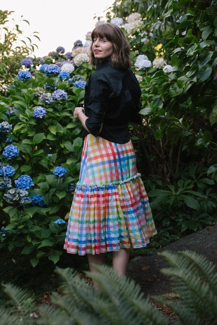 Soft Balance Fatima Skirt - Tuscana Plaid