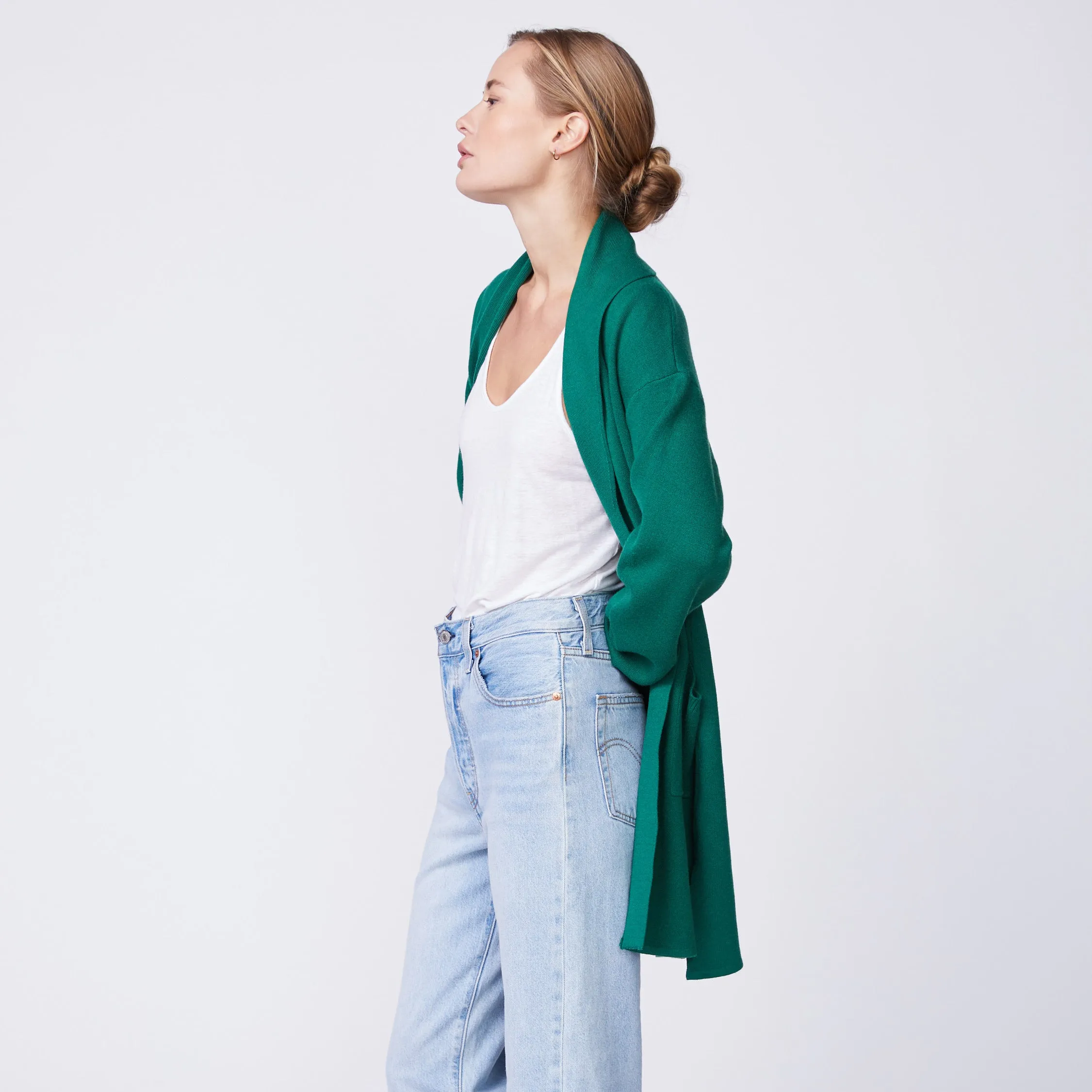 Soft Knit Sweater Cardigan Strong Trend