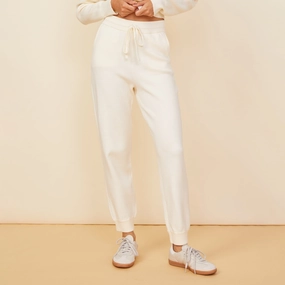 Soft Knit Cuffed Jogger drawstring design Reversible design