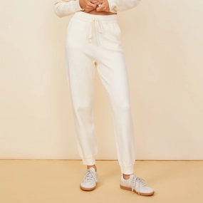 Soft Knit Cuffed Jogger Bright seasonal colors