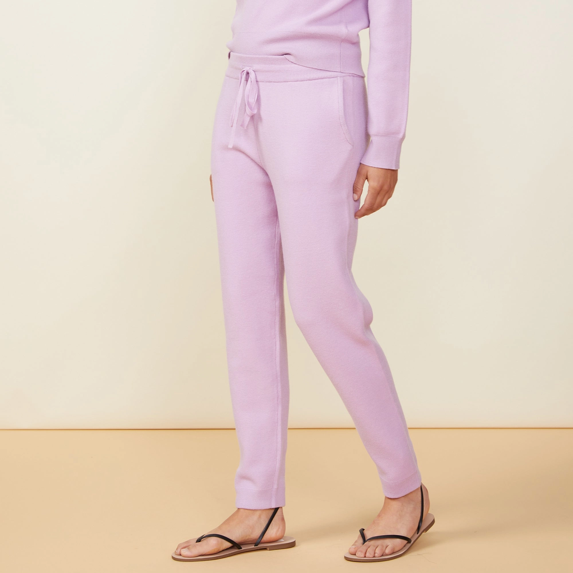 Soft Knit Cuffed Jogger Modern Look