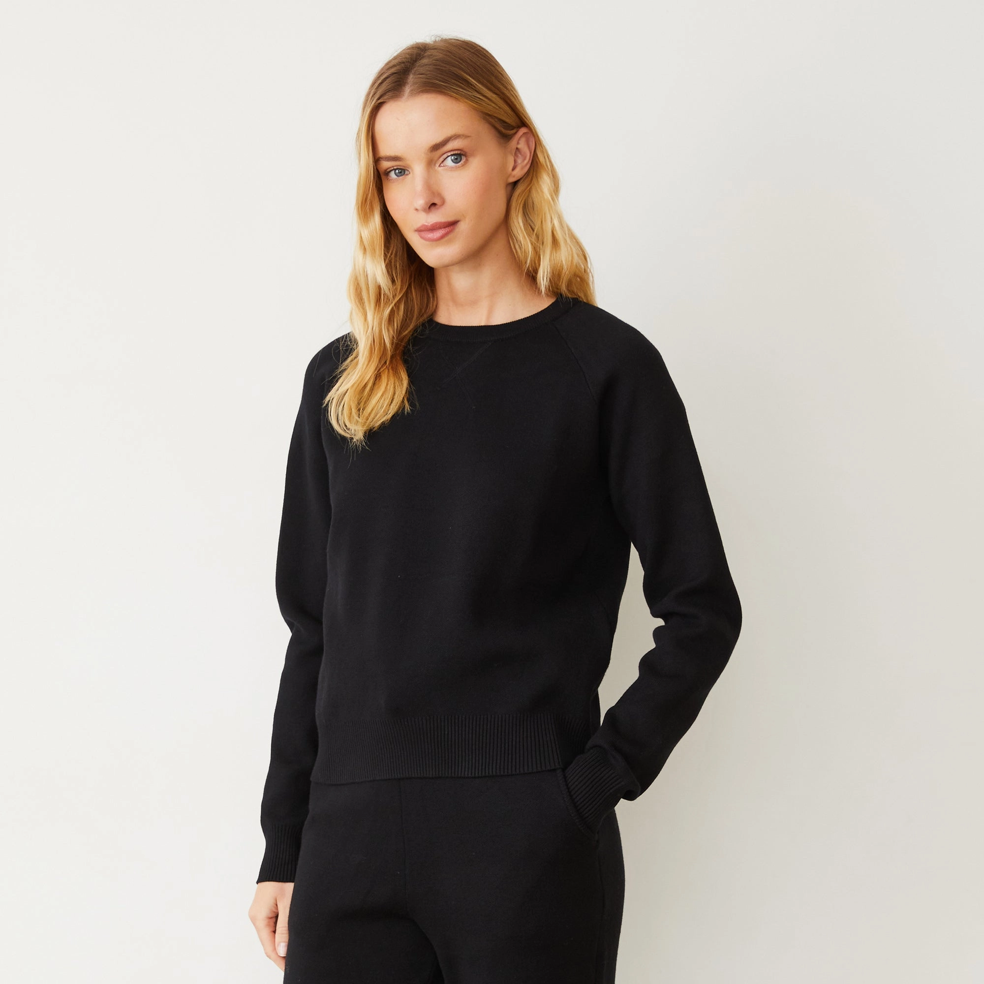 Soft Knit Raglan Sweater Bright Choices