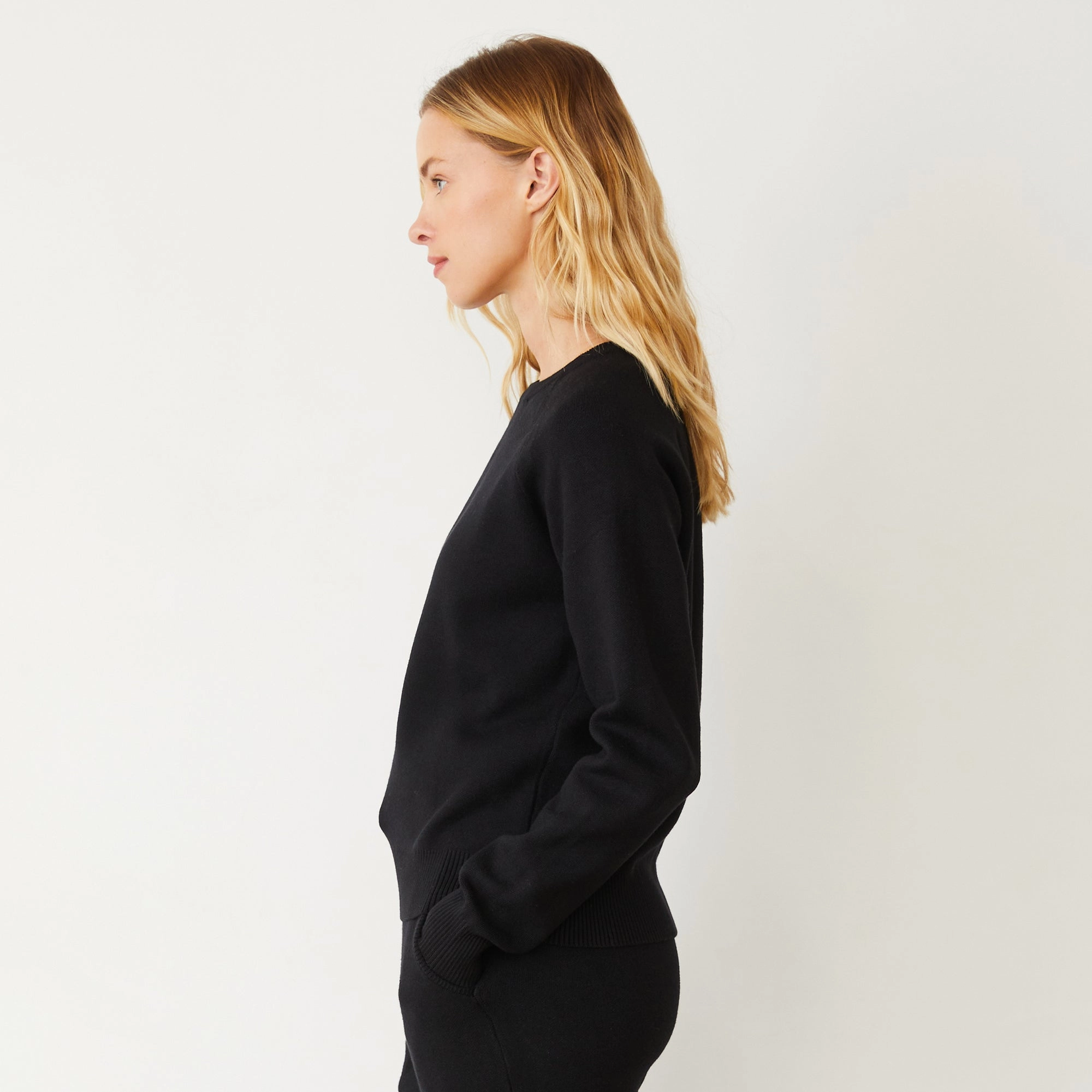 Soft Knit Raglan Sweater Smart Trend