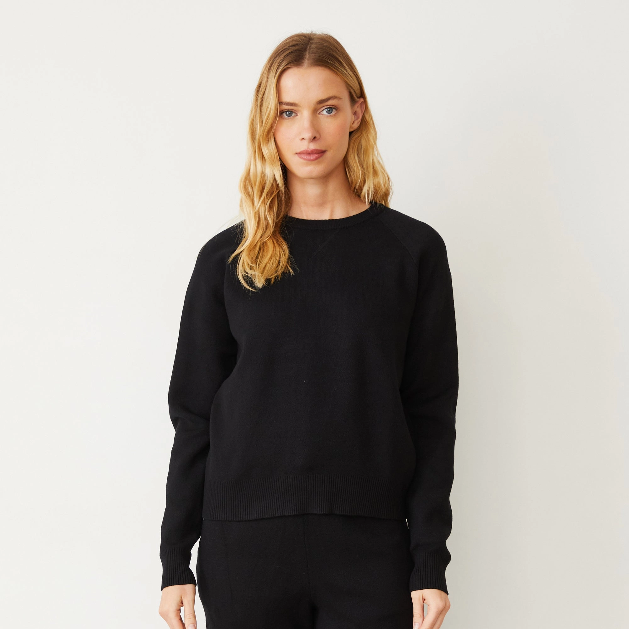 Soft Knit Raglan Sweater Smart Trend