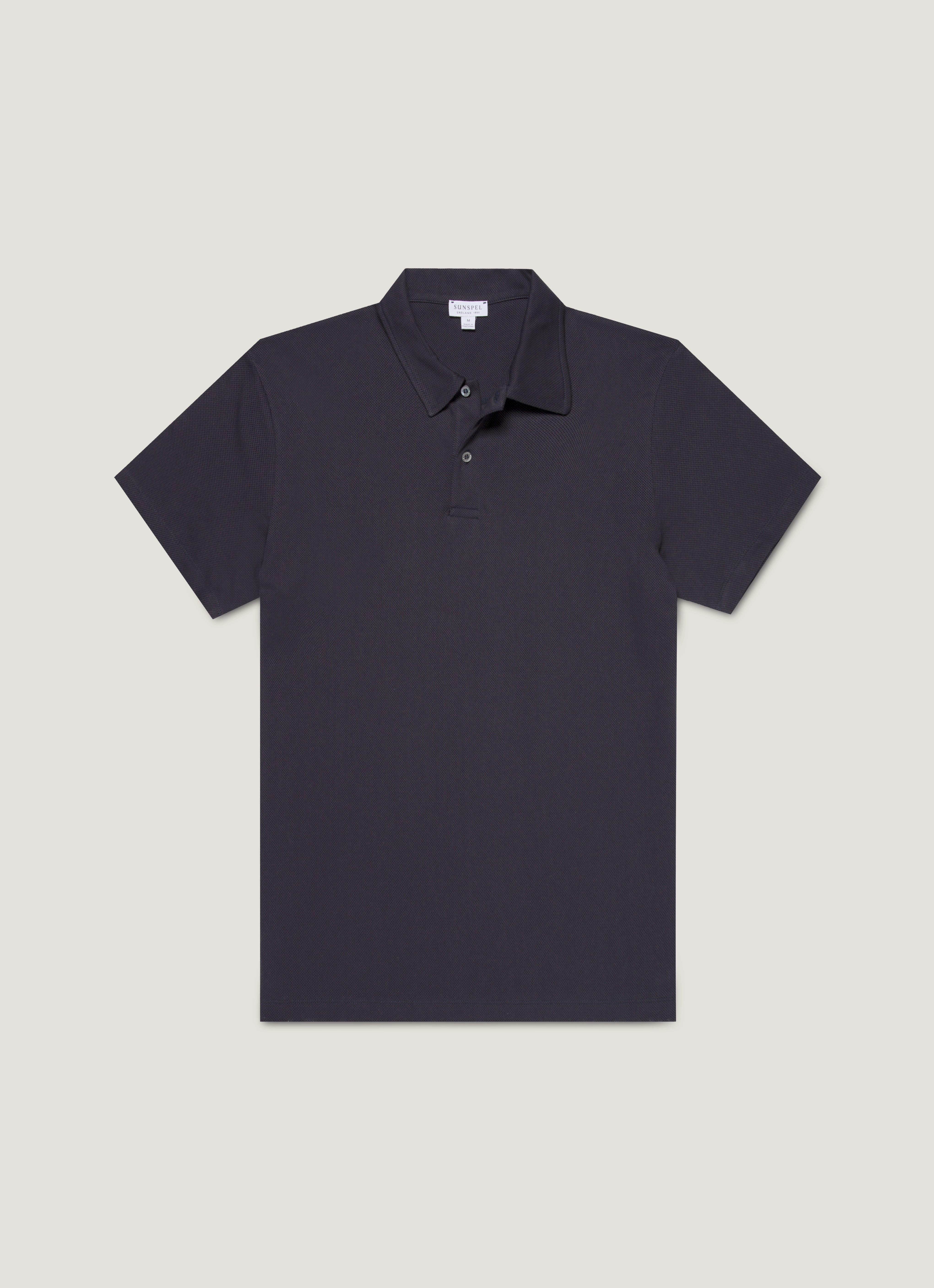 Work Casual Style Men's Regular Fit Riviera Polo Shirt in Navy