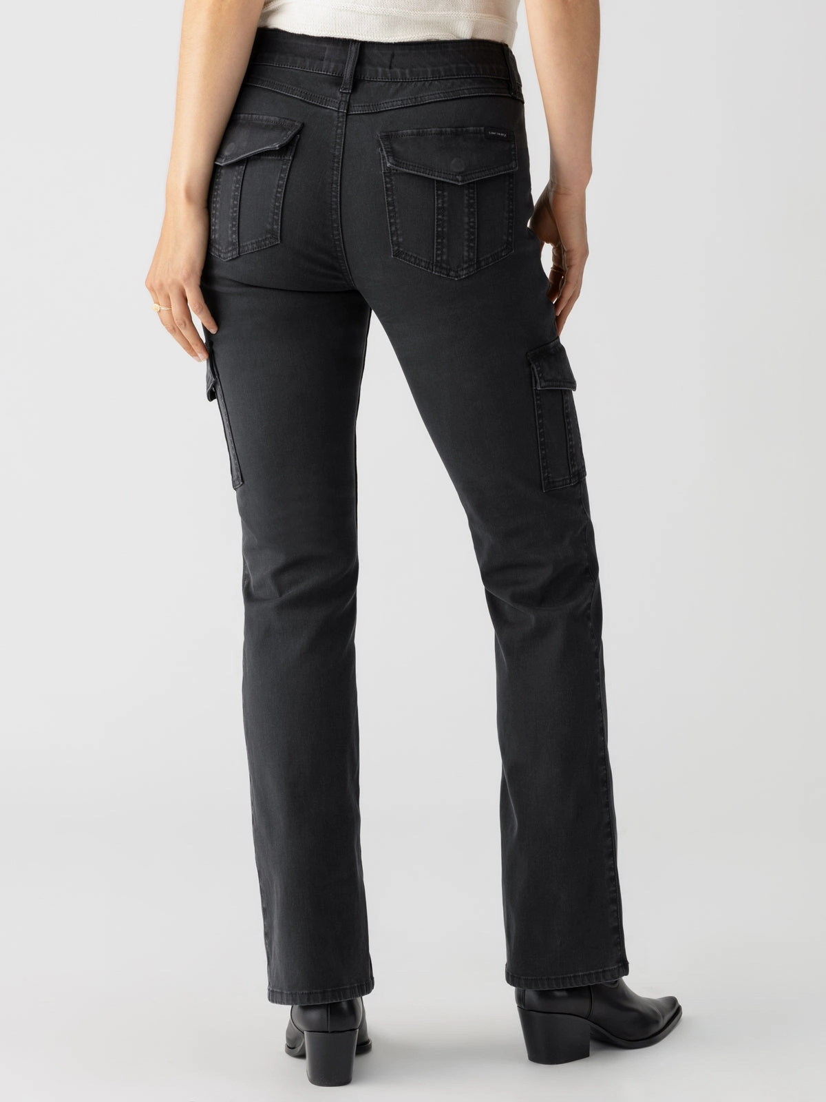 Soft Stretch Sculpted Hayden Bootcut Standard Rise Pant Black