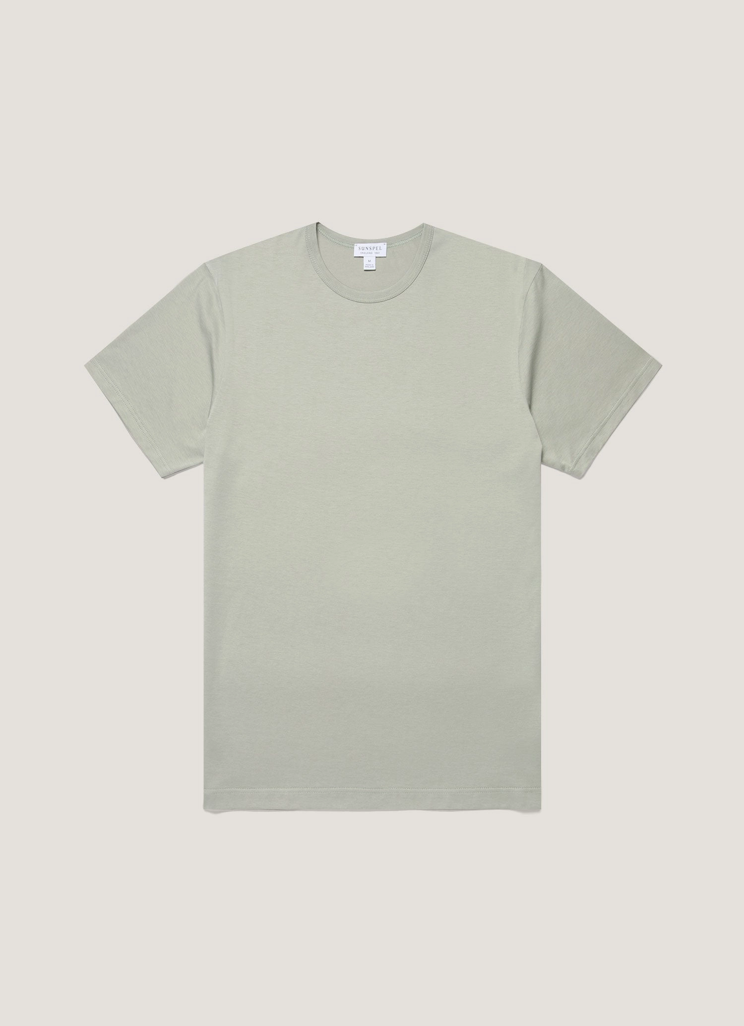 Men's Classic T-shirt in Pastel Green Comfy Style Trend Pulse