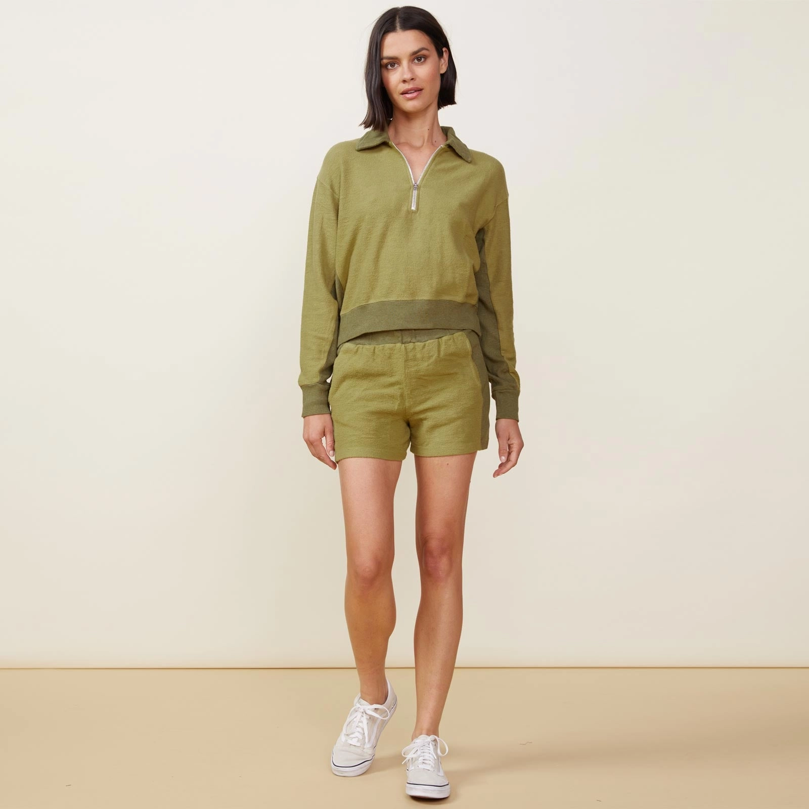 Soft Textures Fuzzy Fleece Shorts