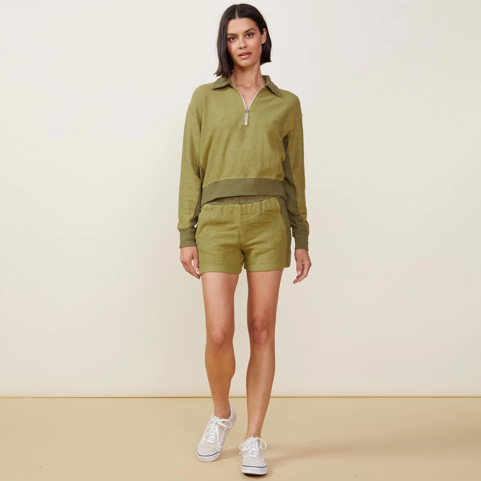 Soft Textures Fuzzy Fleece Shorts