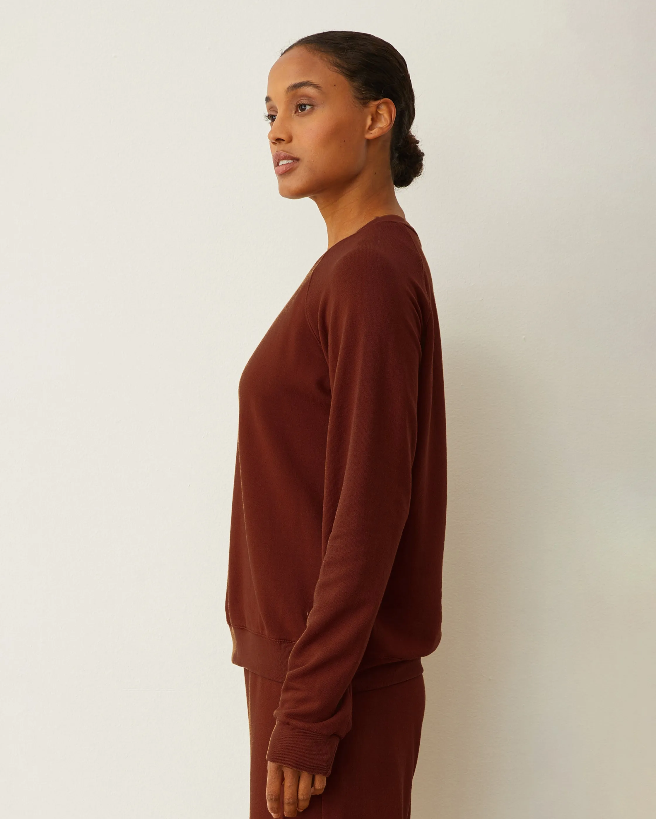 Softfleece Vintage Raglan Structured Edge