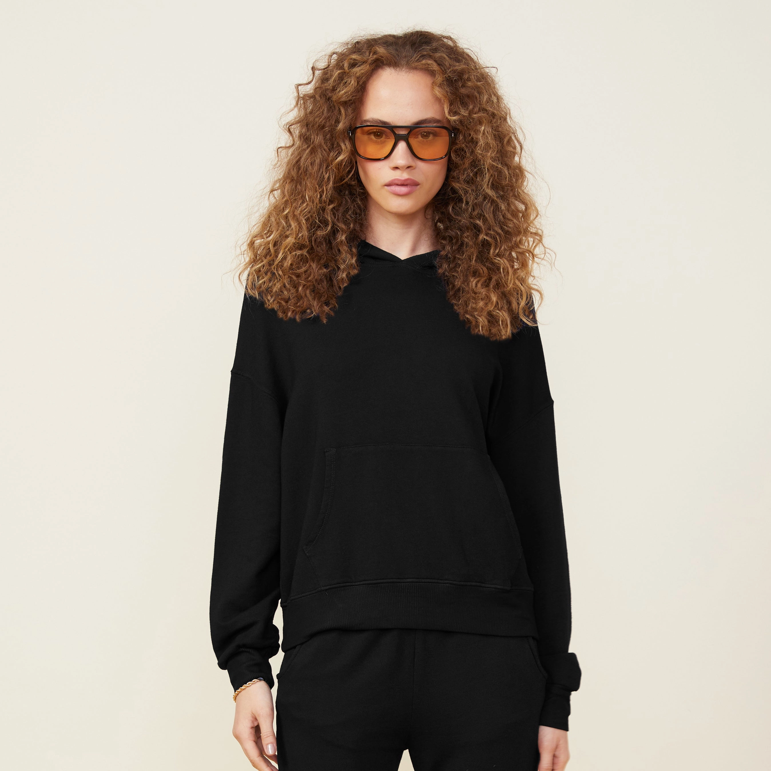Softfleece Slouchy Pullover Figure Flattering