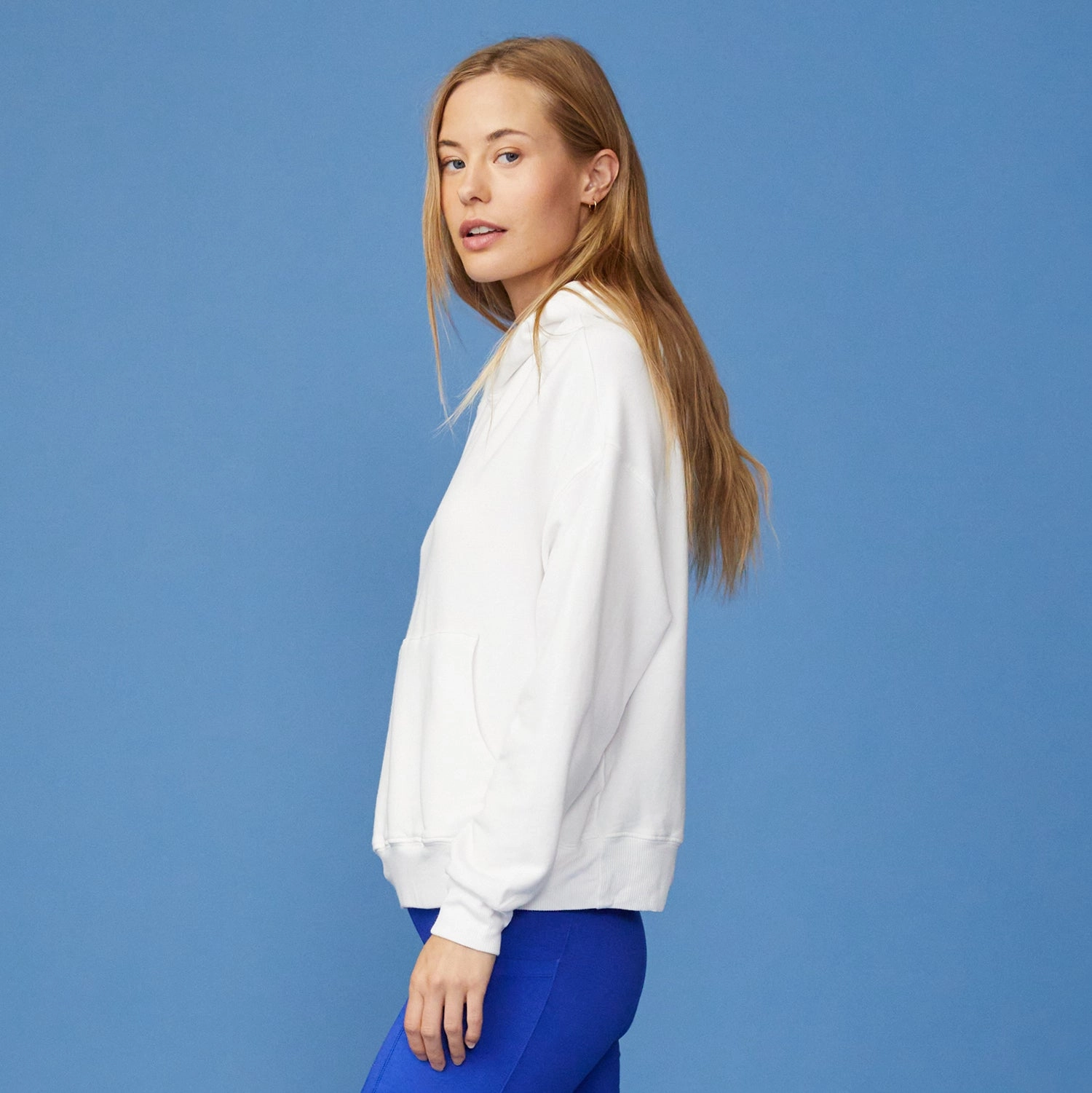 Softfleece Slouchy Pullover Versatile Sharp