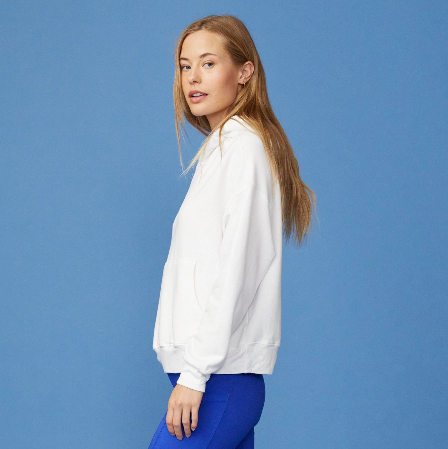 Softfleece Slouchy Pullover Versatile Sharp