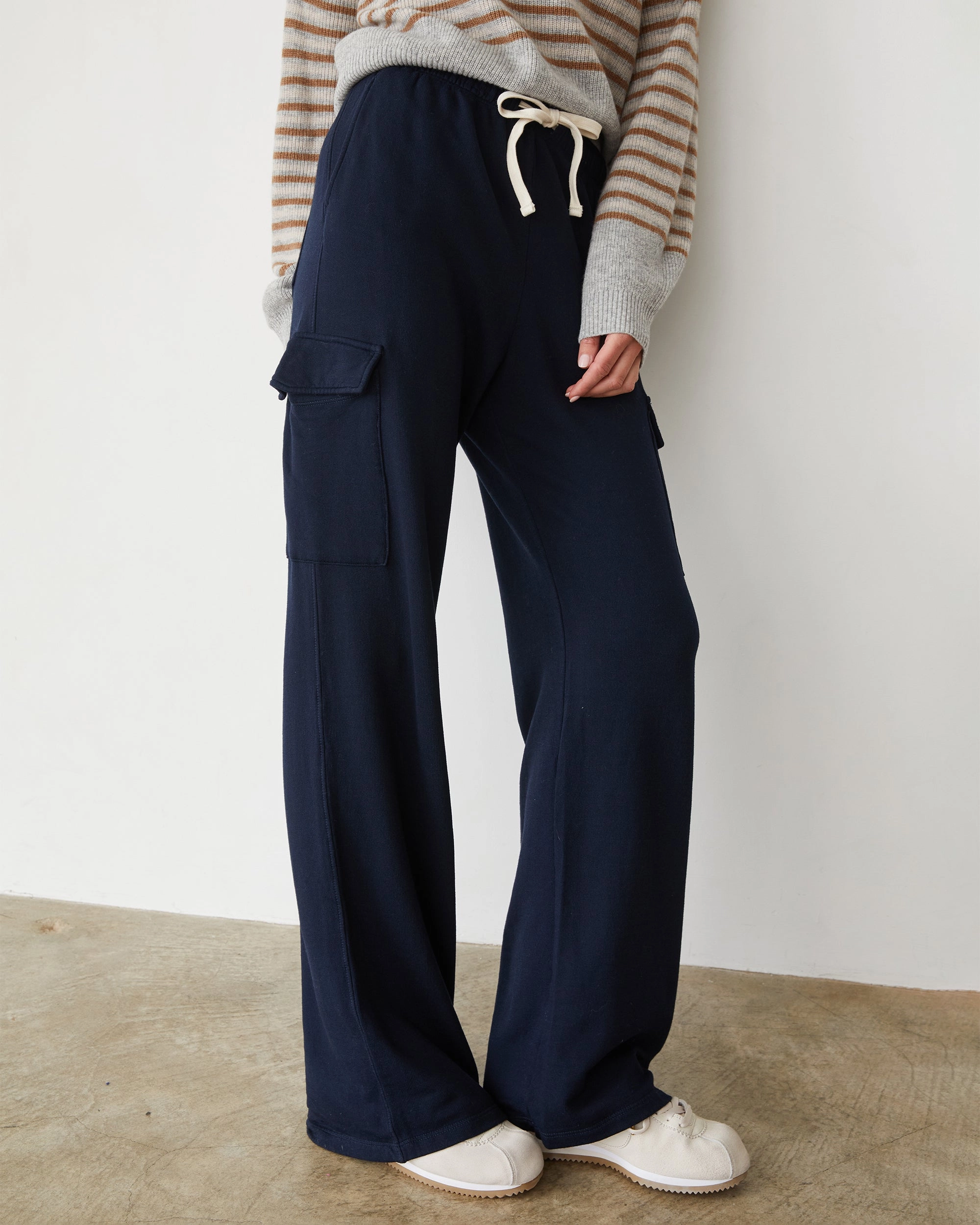 Softfleece Straight Leg Cargo Sweat Cuffed