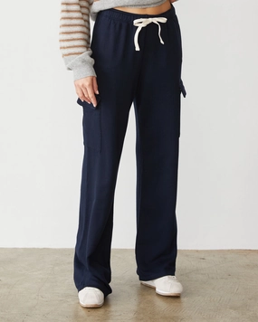 Spring Style Softfleece Straight Leg Cargo Sweat