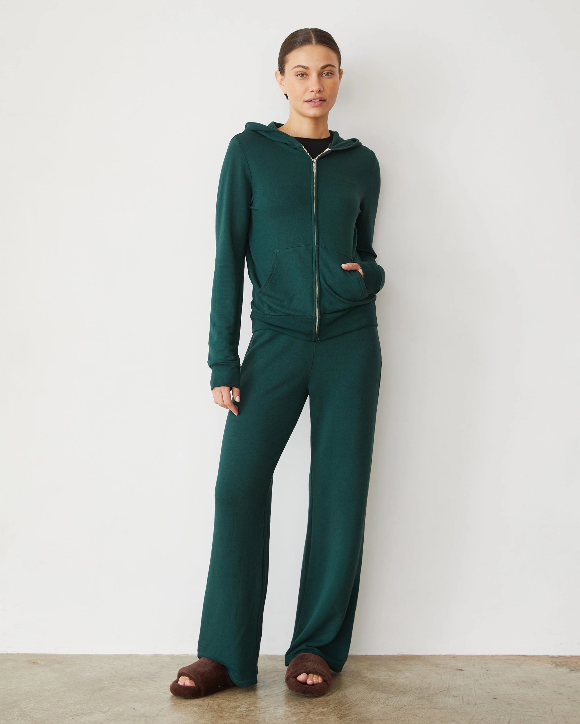 Softfleece Zip Up Hoody Timeless Fashion