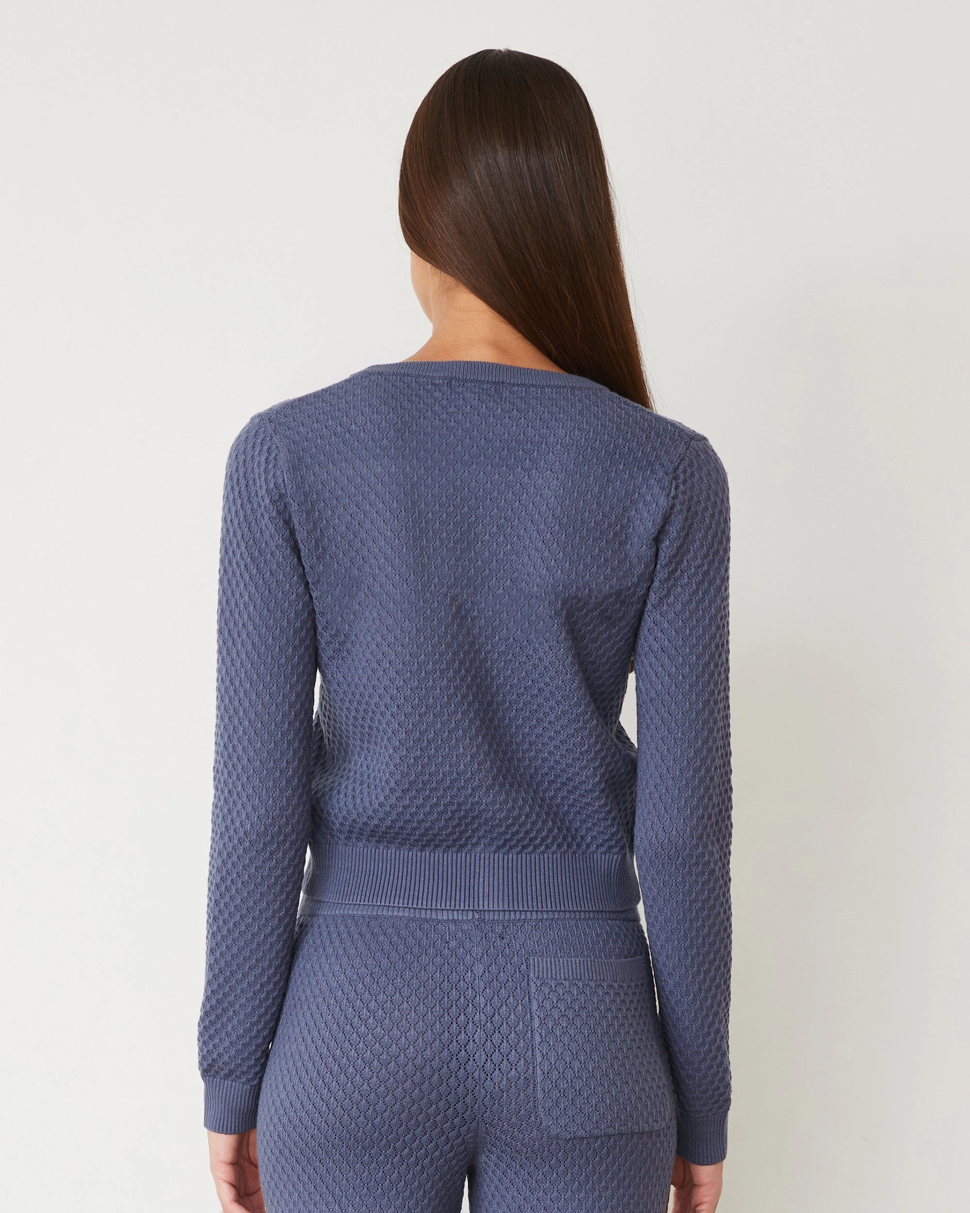 Softknit French Waffle Cardigan Premium Trend