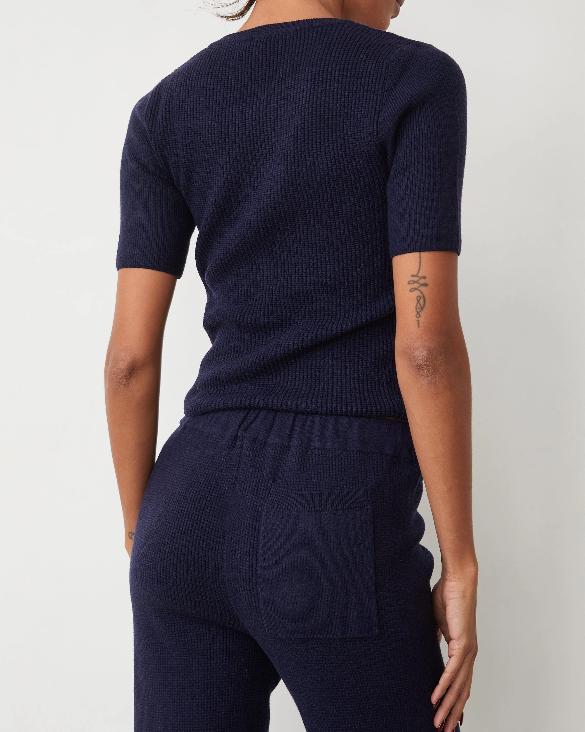 Softknit Rib Waffle Oversized Sweat Smart Style